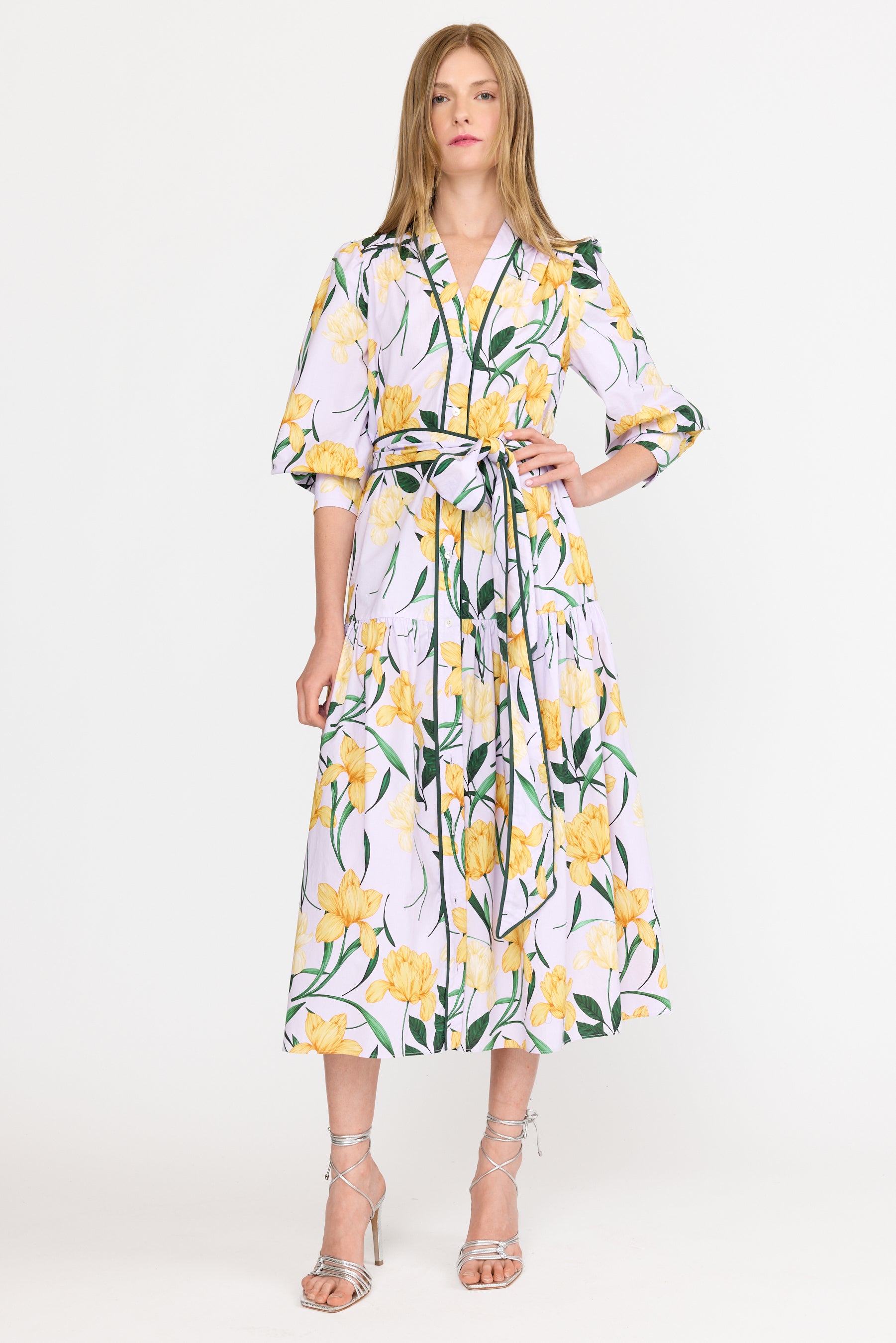 Layla Dress - Lilac Florette