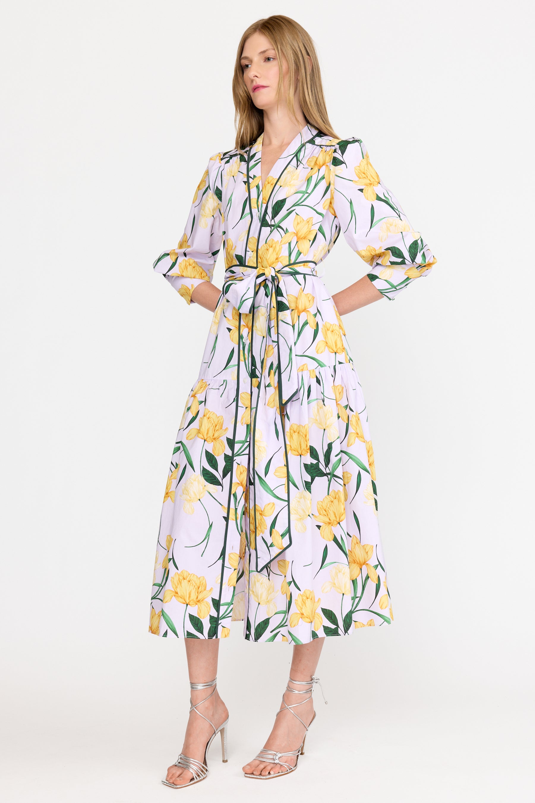 Layla Dress - Lilac Florette