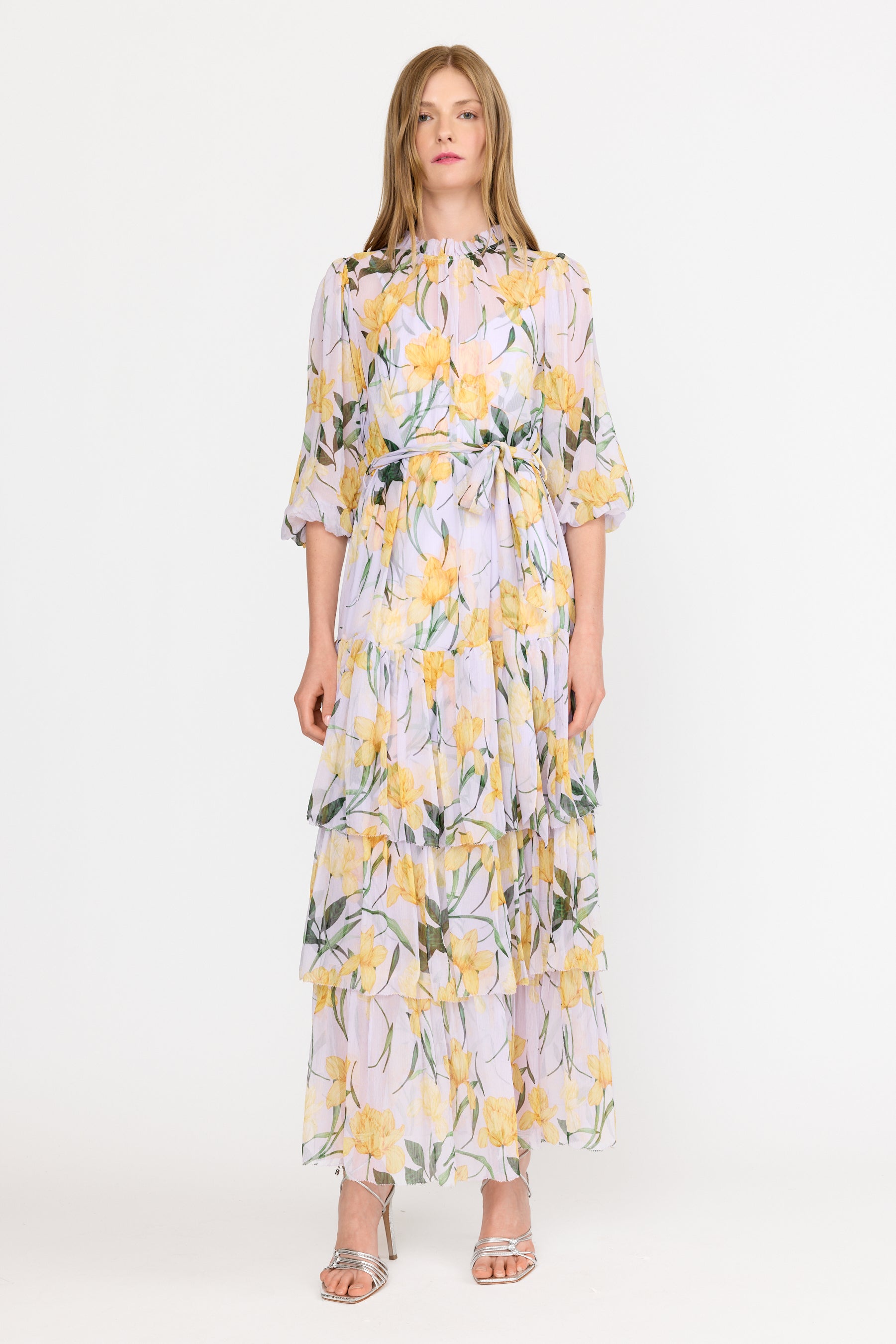 Sara Dress - Lilac Florette