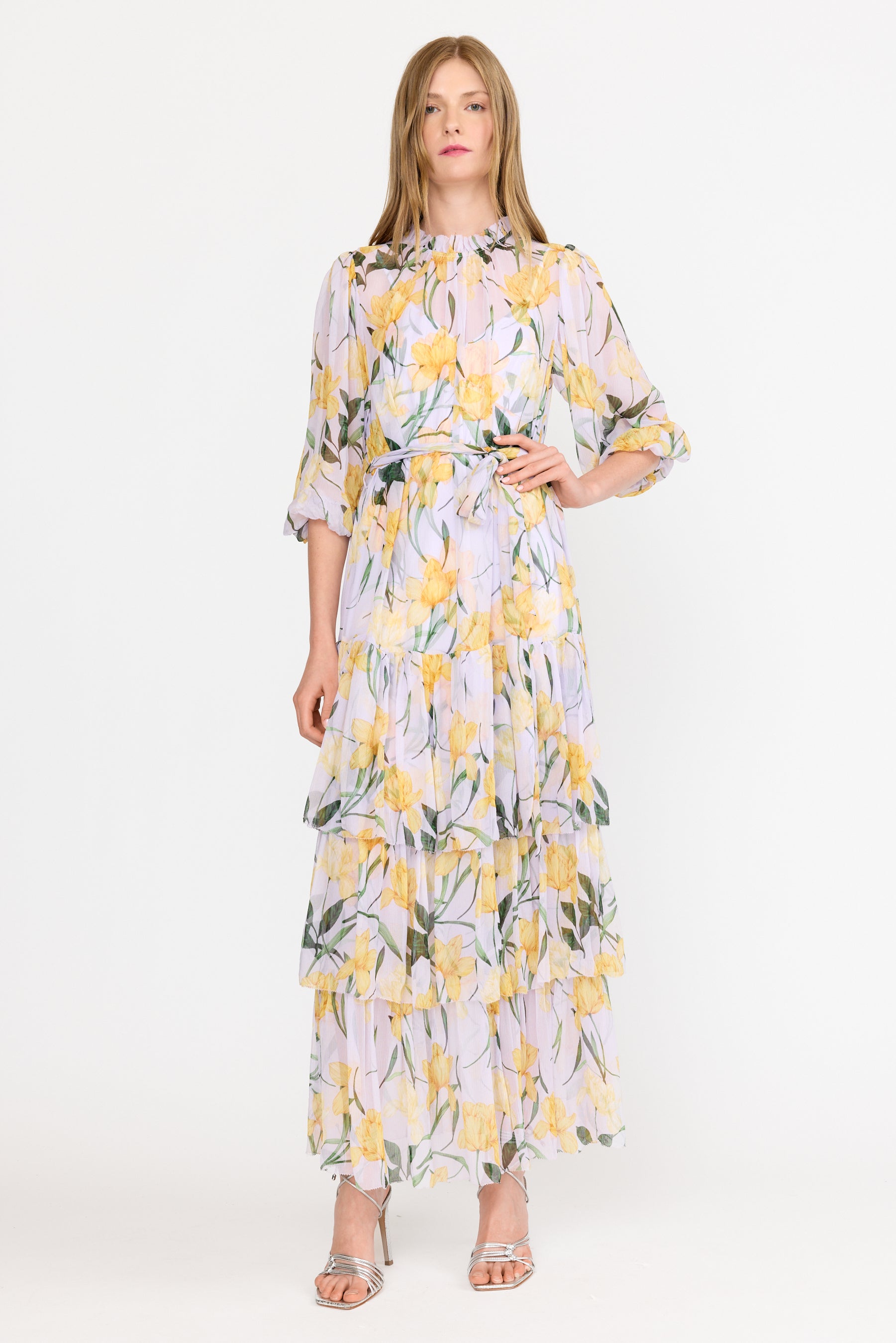 Sara Dress - Lilac Florette