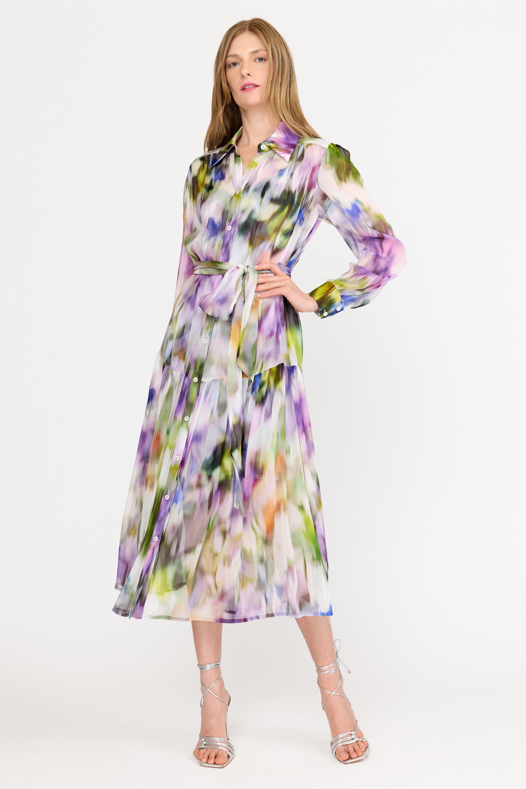 Kristen Dress - Fuchsia Haze