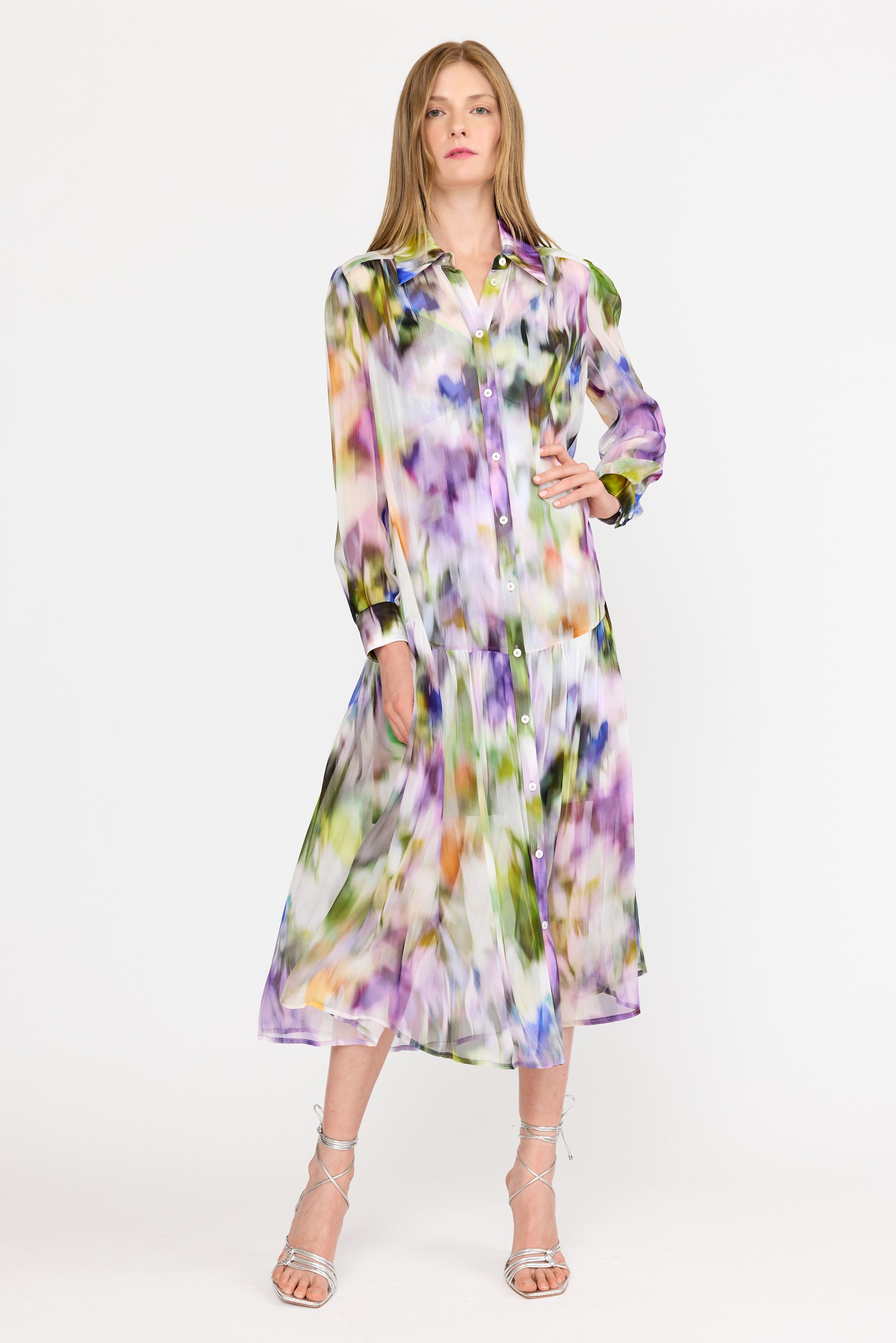 Kristen Dress - Fuchsia Haze