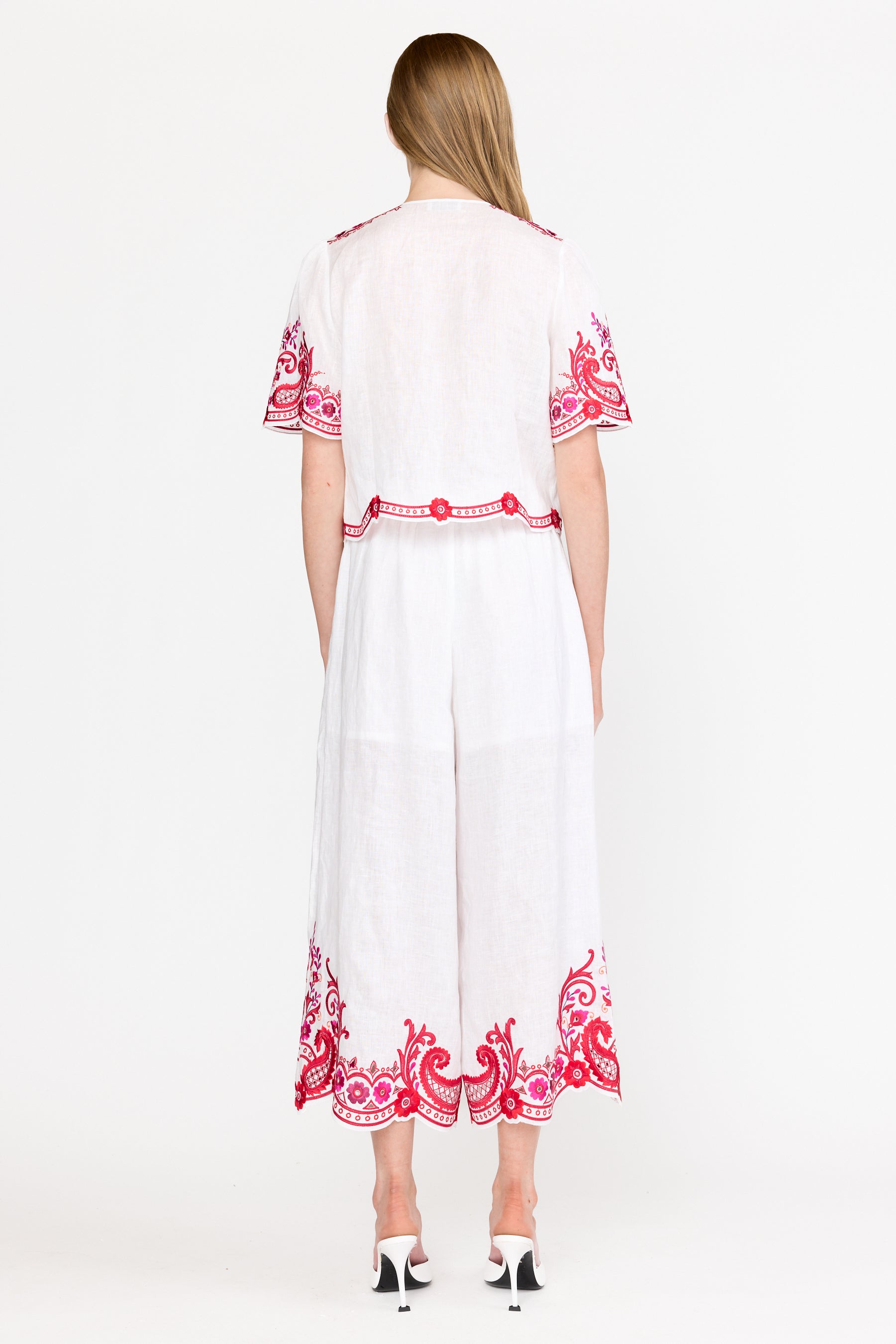 Jane Top - White Rosaria