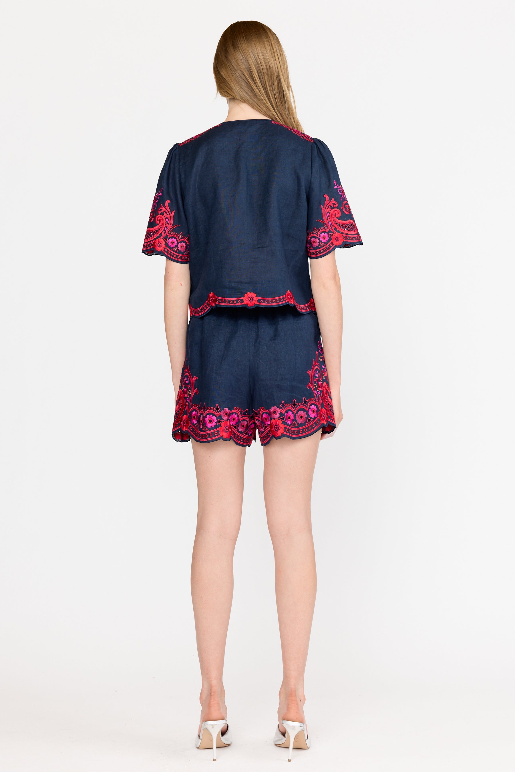 Jane Top - Midnight Rosaria