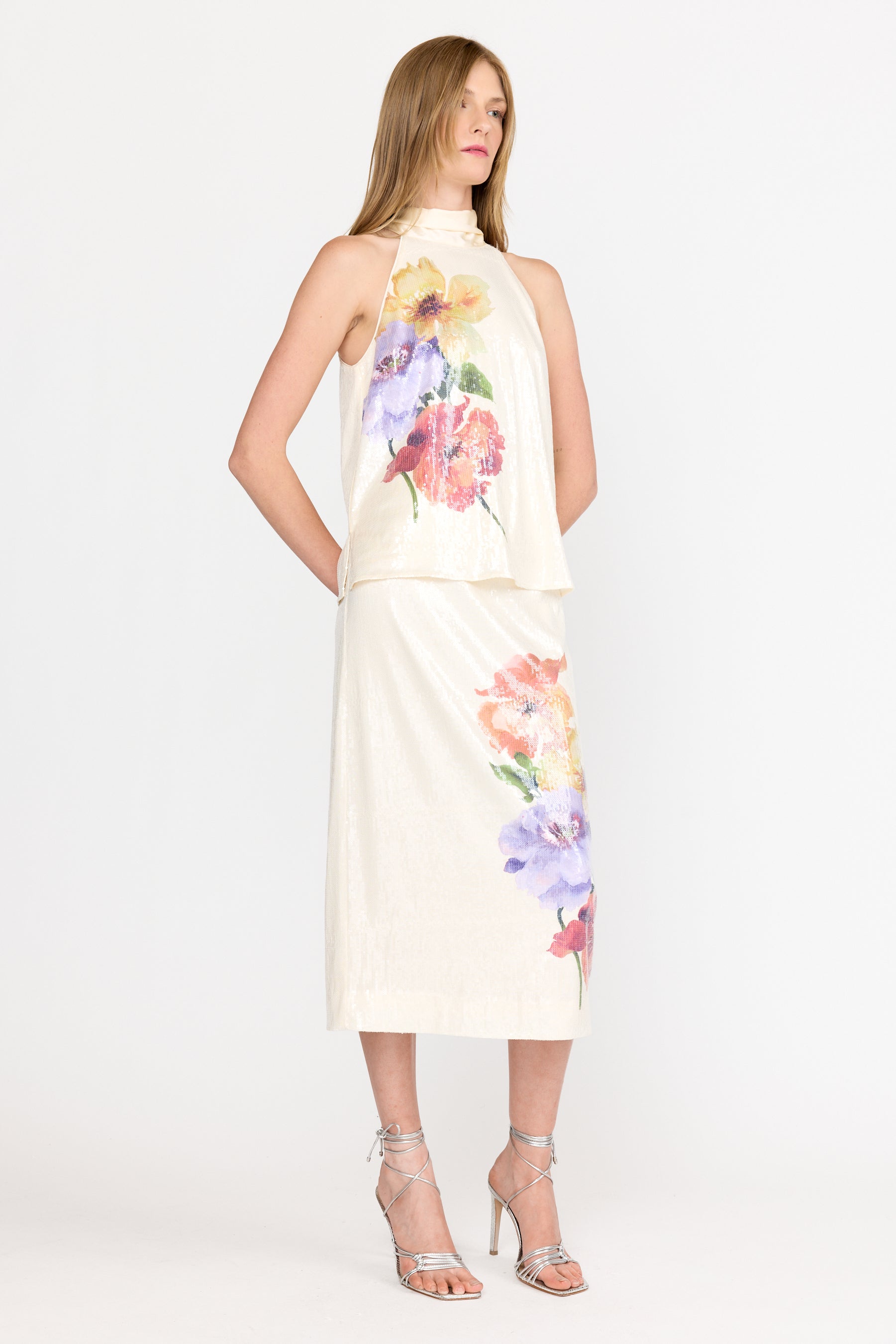 Kelly Blouse - Winter Bloom