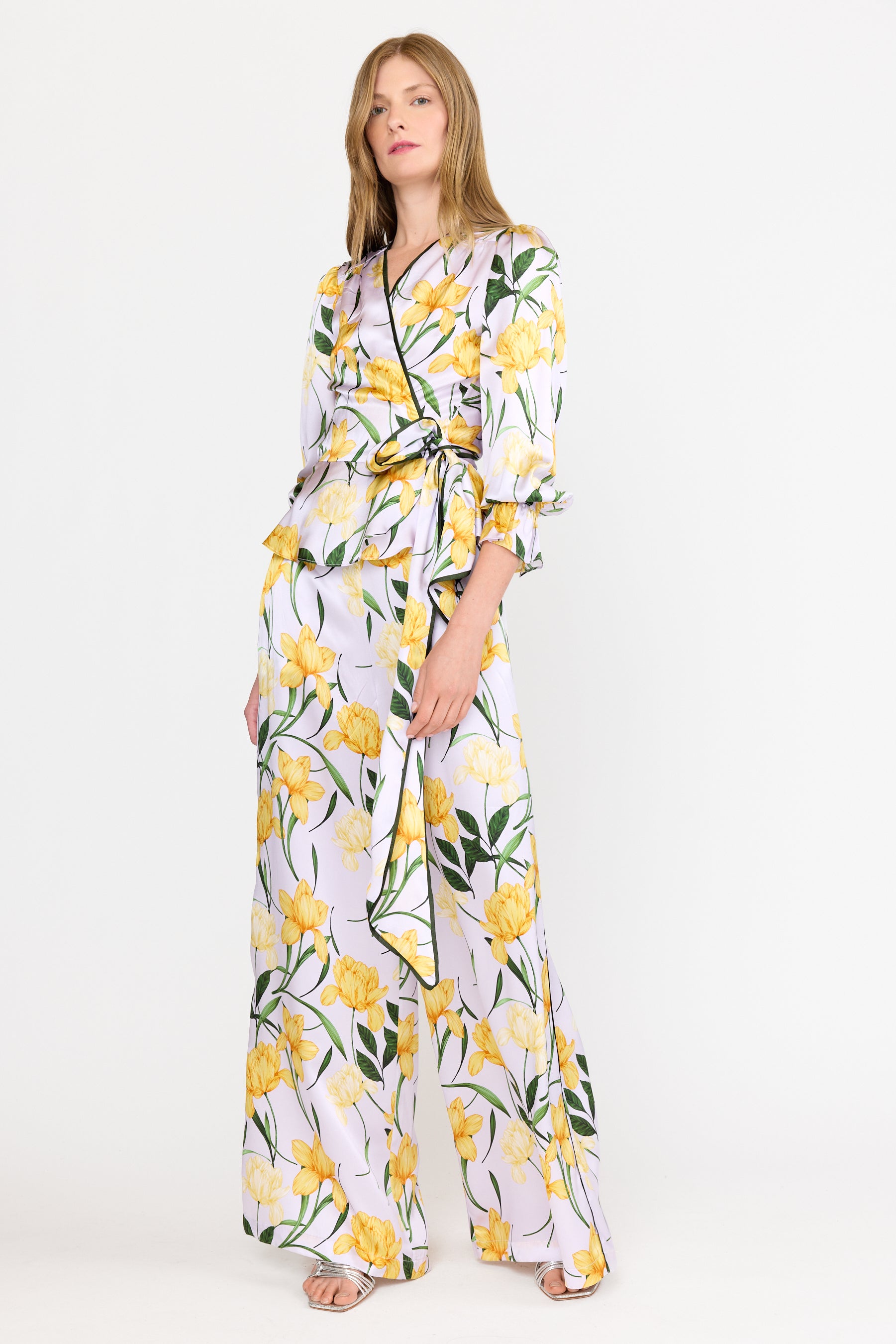 Monica Top - Lilac Florette