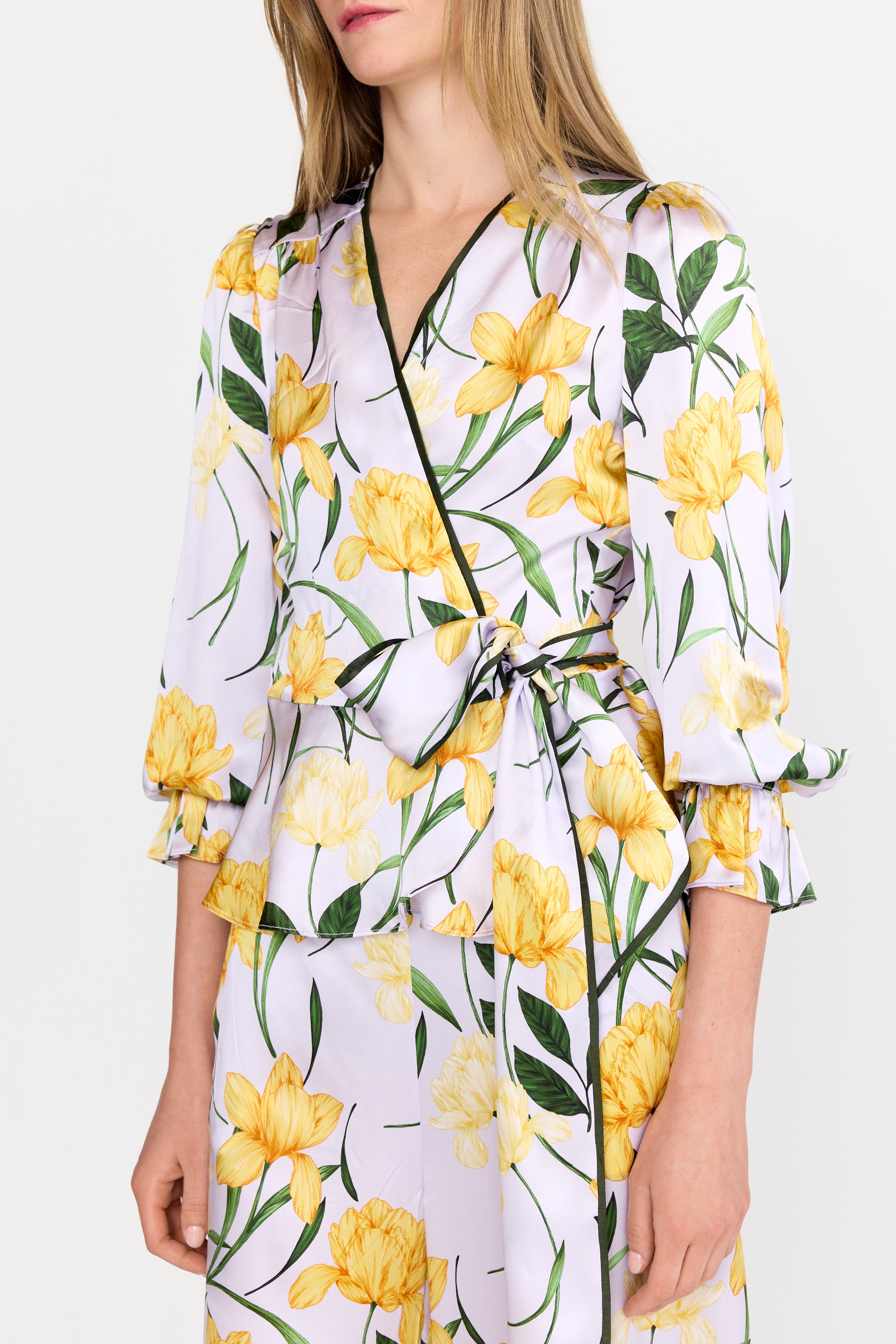 Monica Top - Lilac Florette