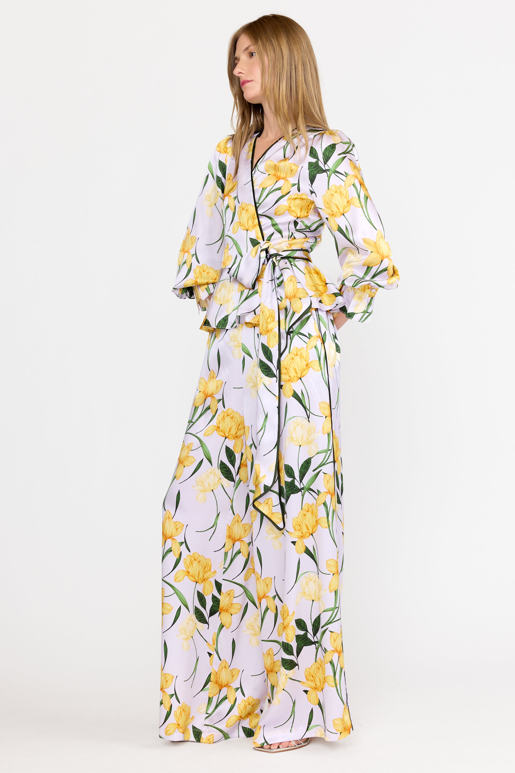 Monica Top - Lilac Florette