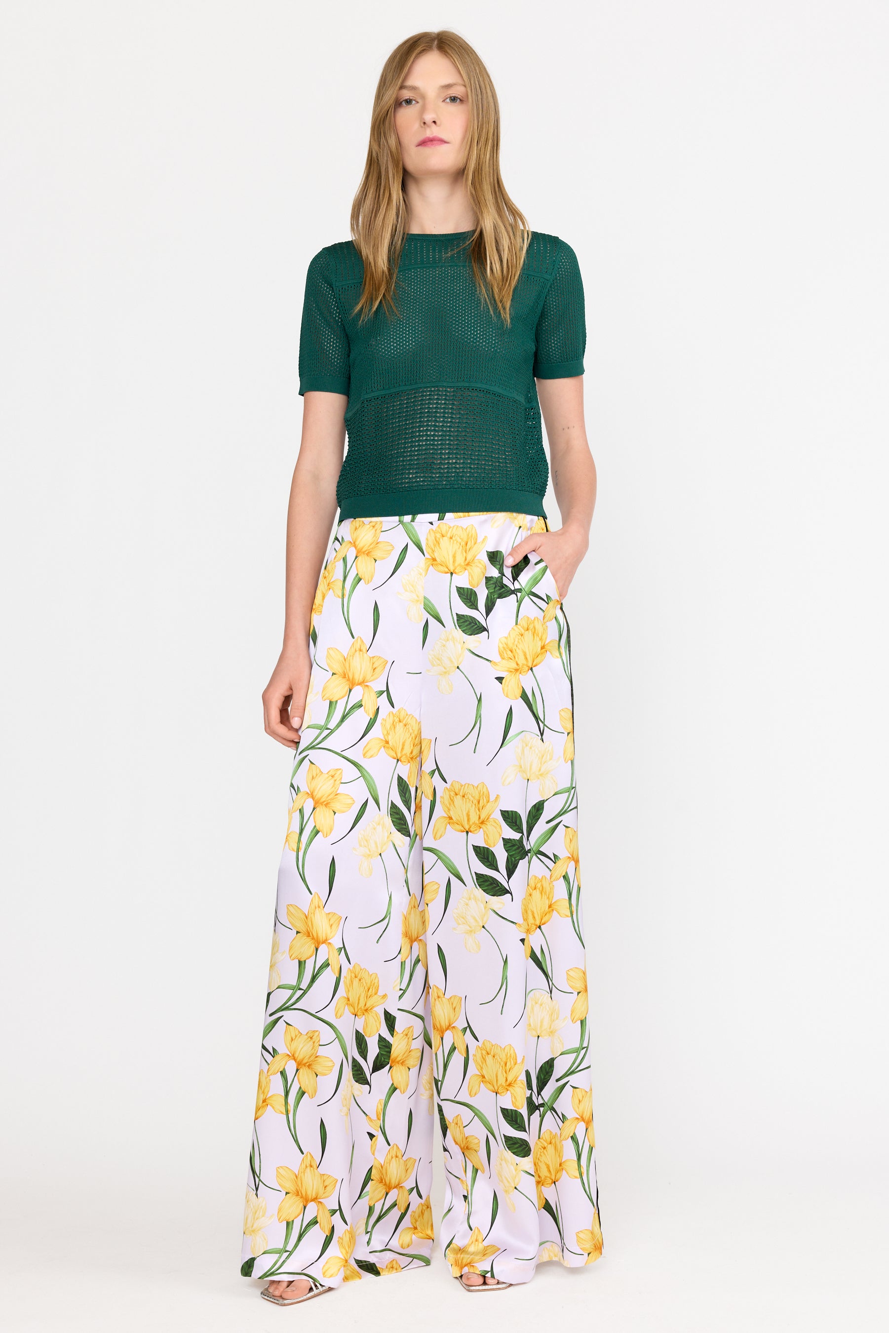 Marta Pant - Lilac Florette