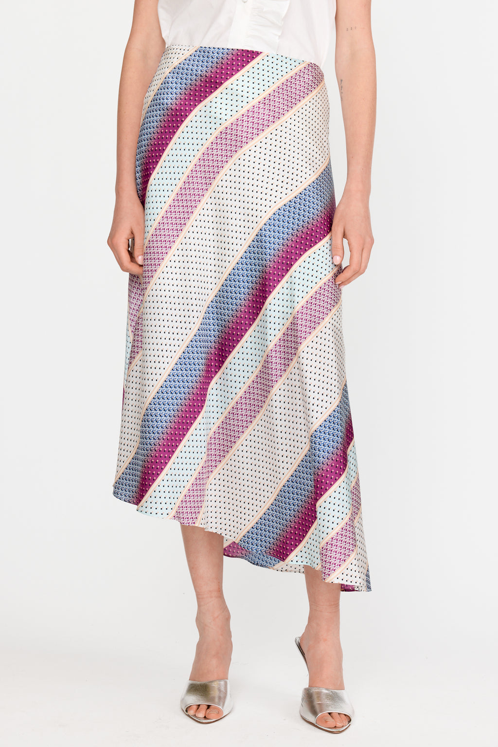 Josie Skirt Coastal Stripe