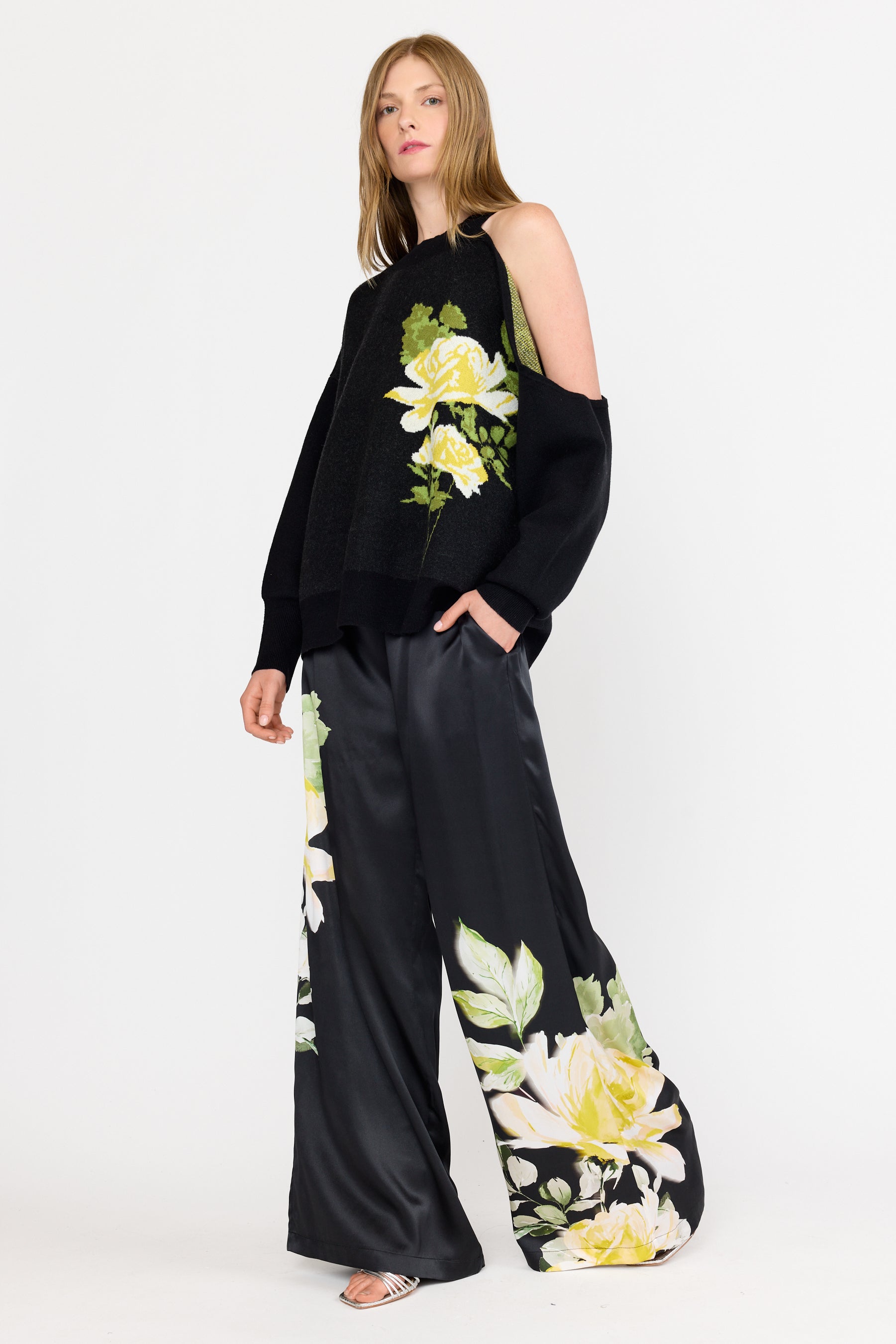 Marta Pant - Onyx Rose