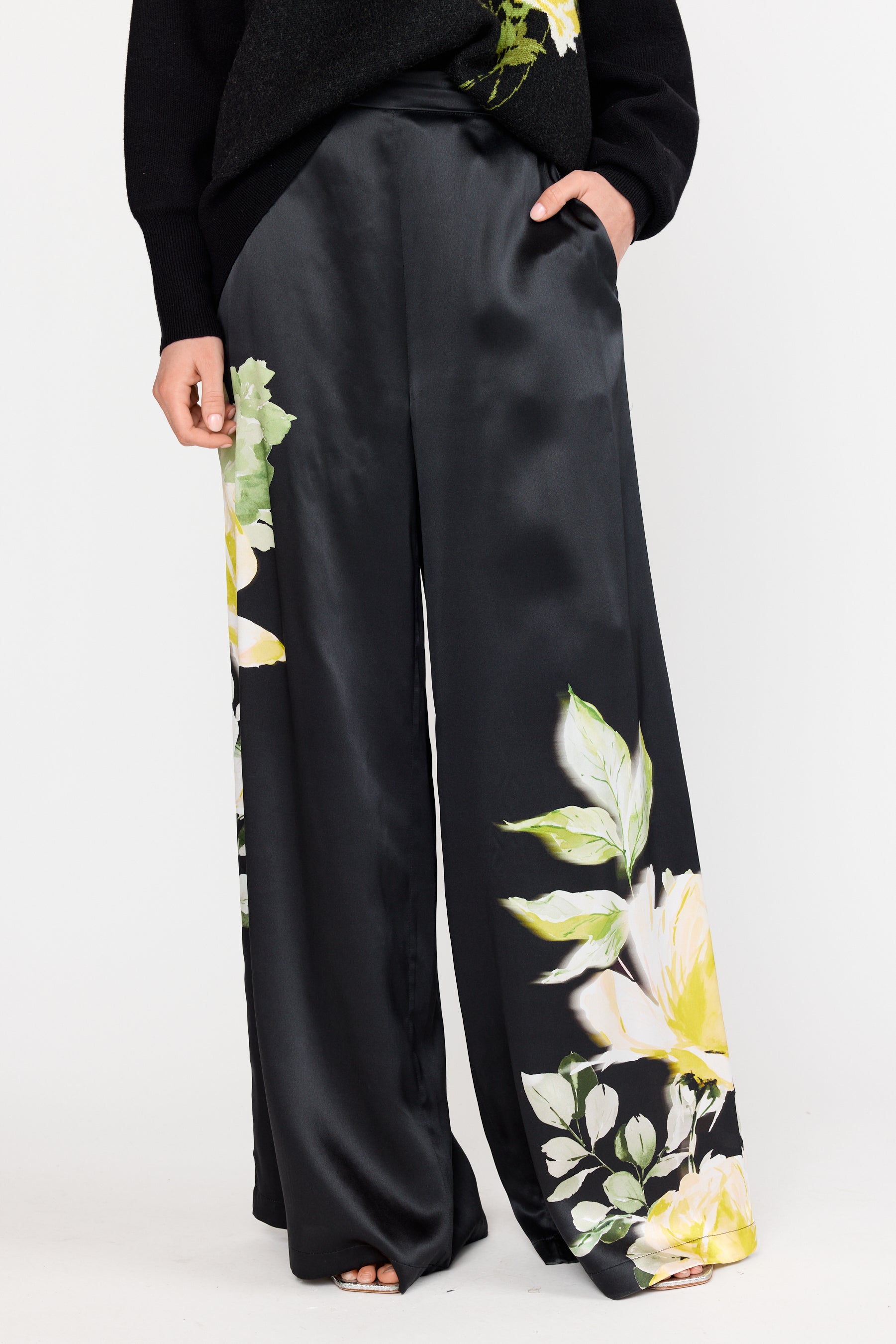 Marta Pant - Onyx Rose