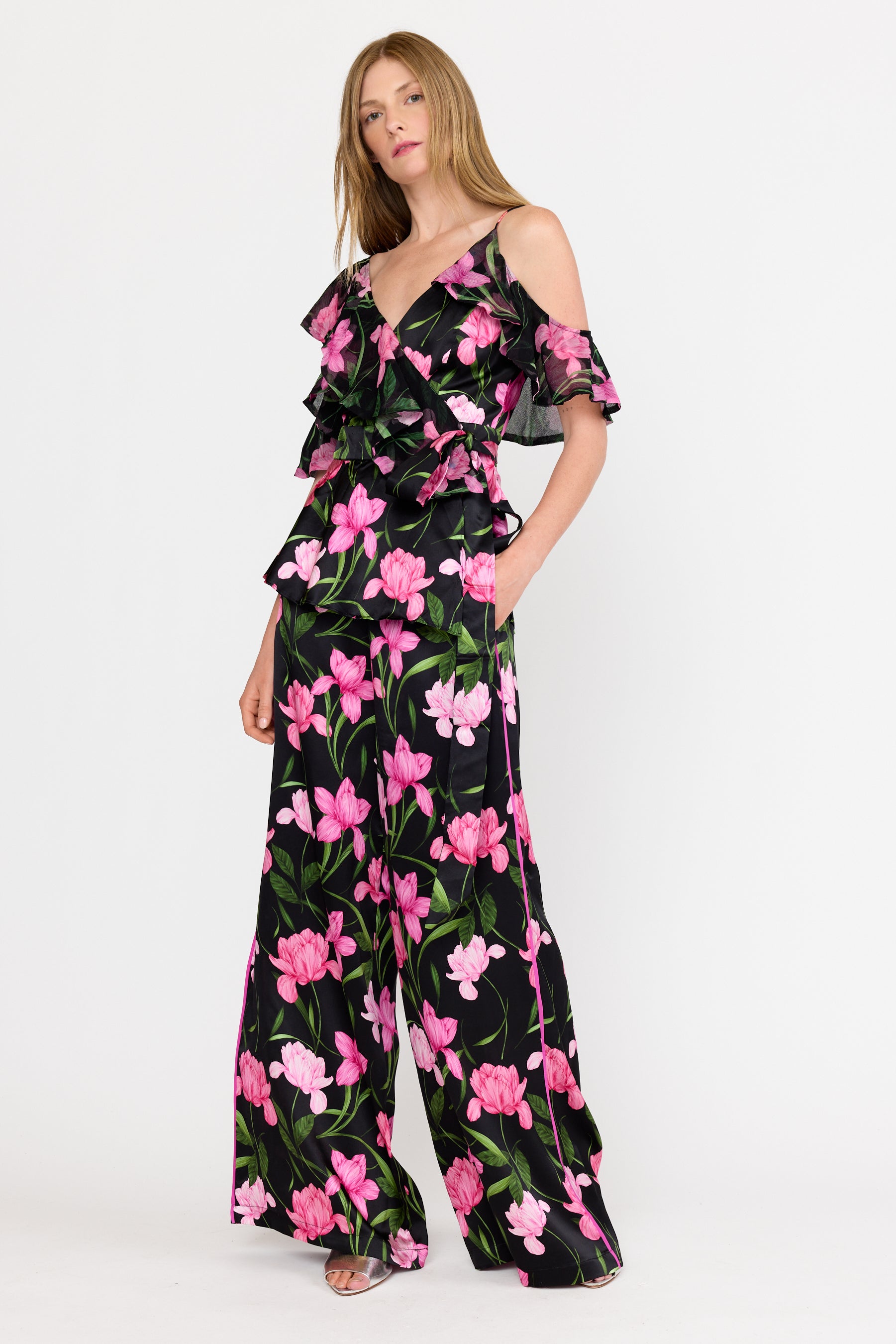 Roan Top - Onyx Florette