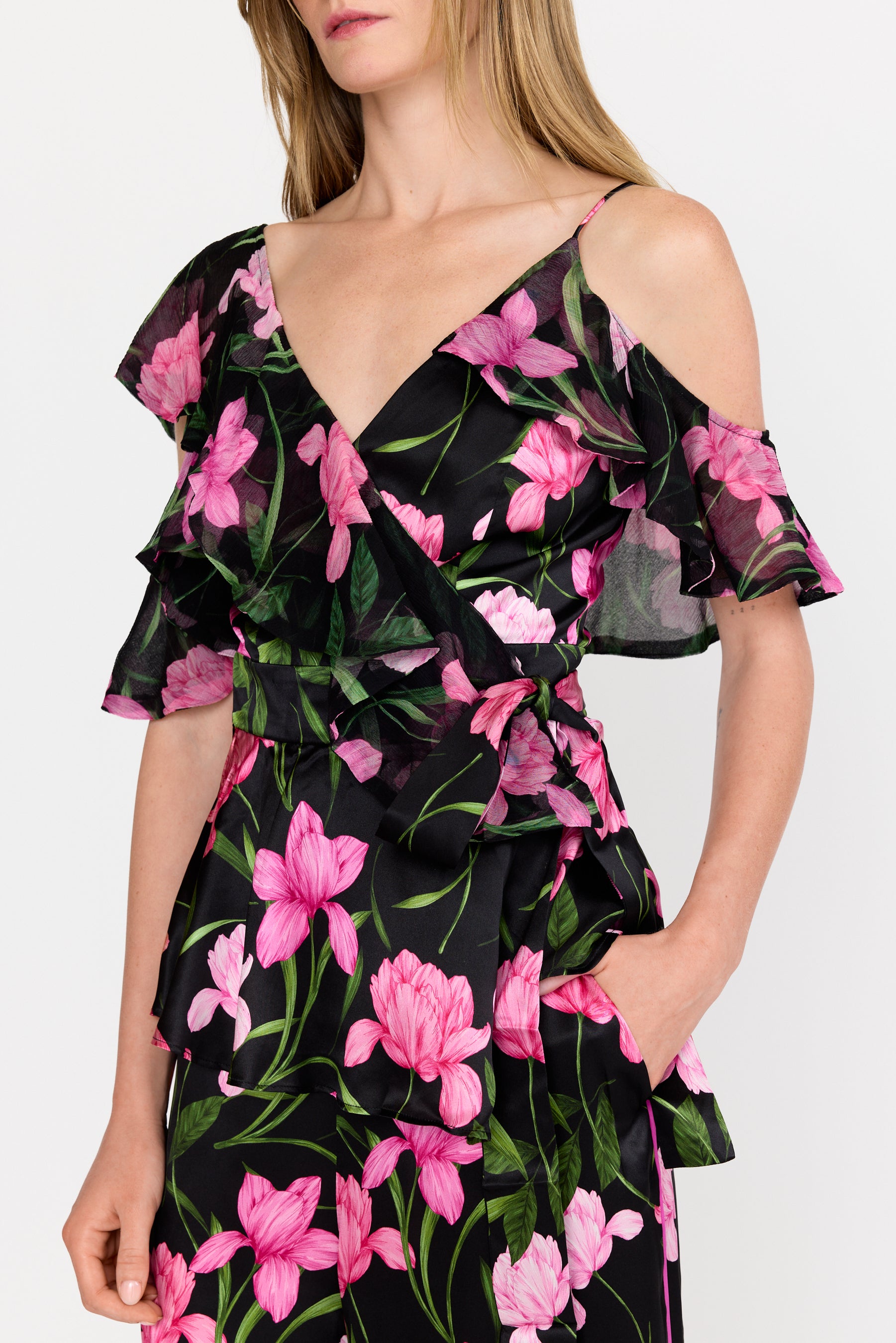 Roan Top - Onyx Florette