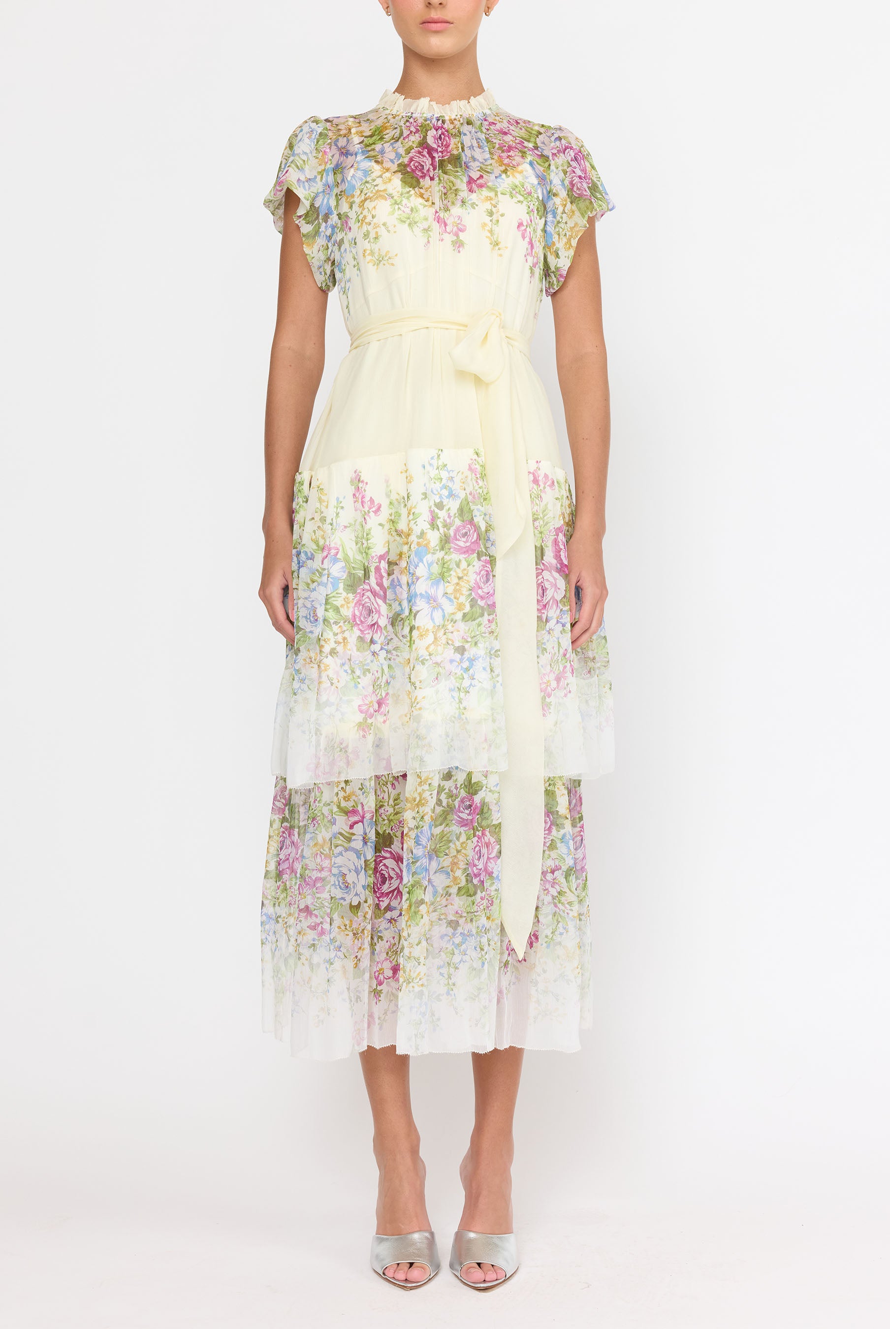 Lysette Dress - Camellia Multi