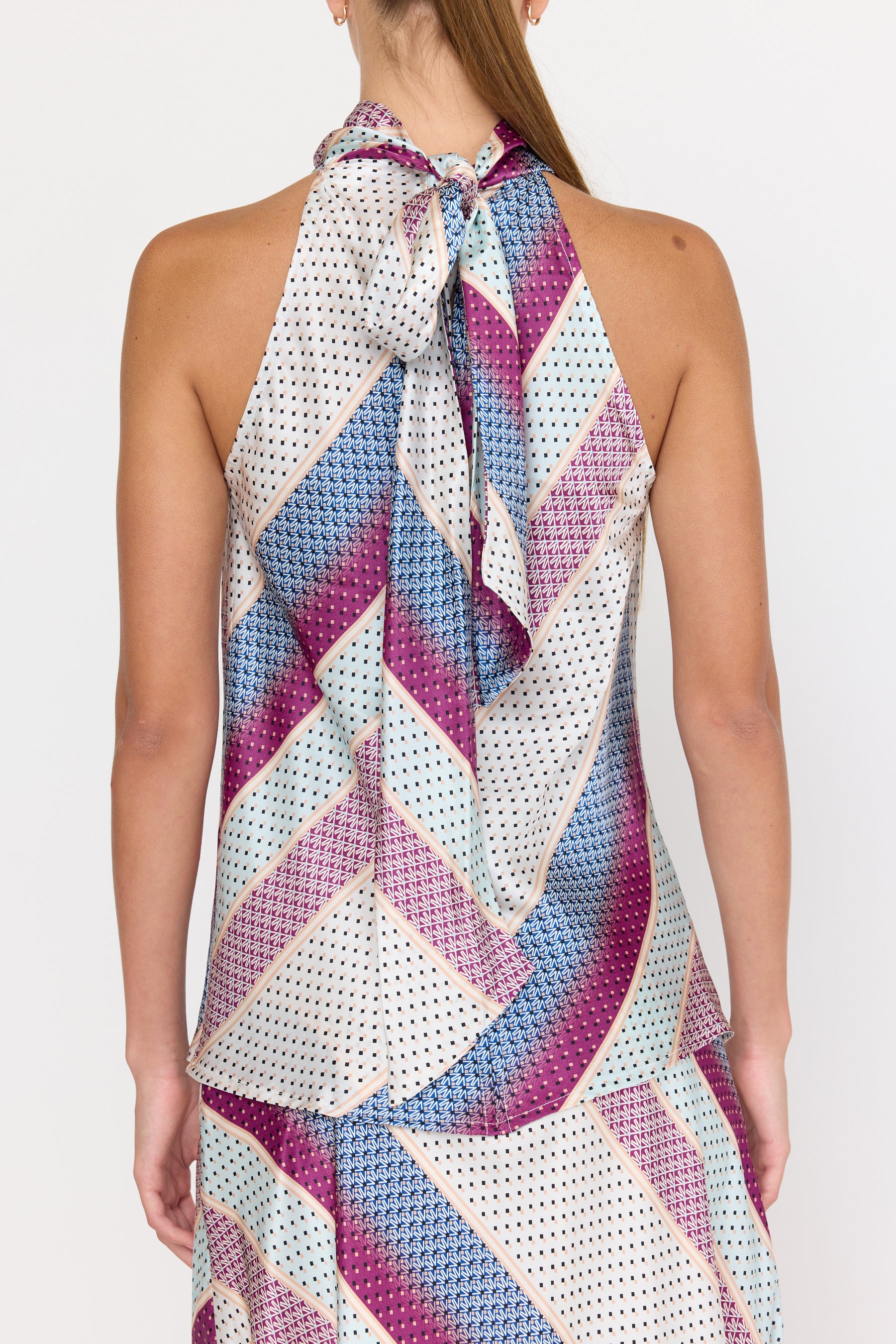 Kelly Blouse - Coastal Stripe