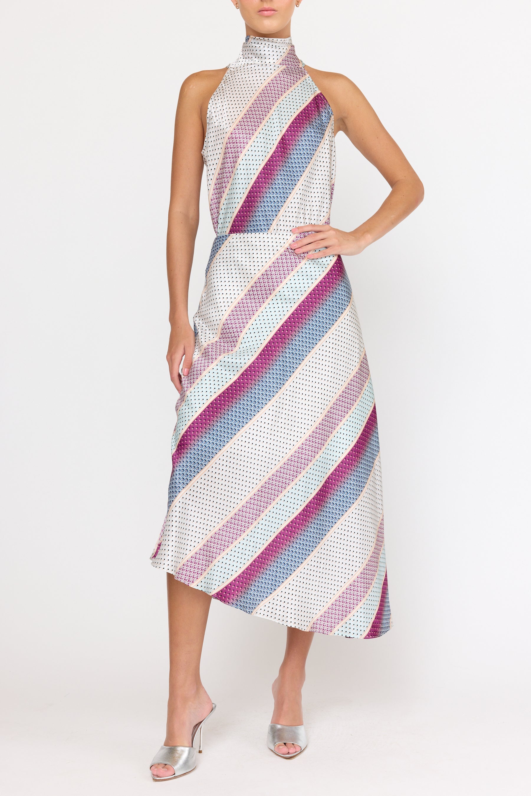 Kelly Blouse - Coastal Stripe