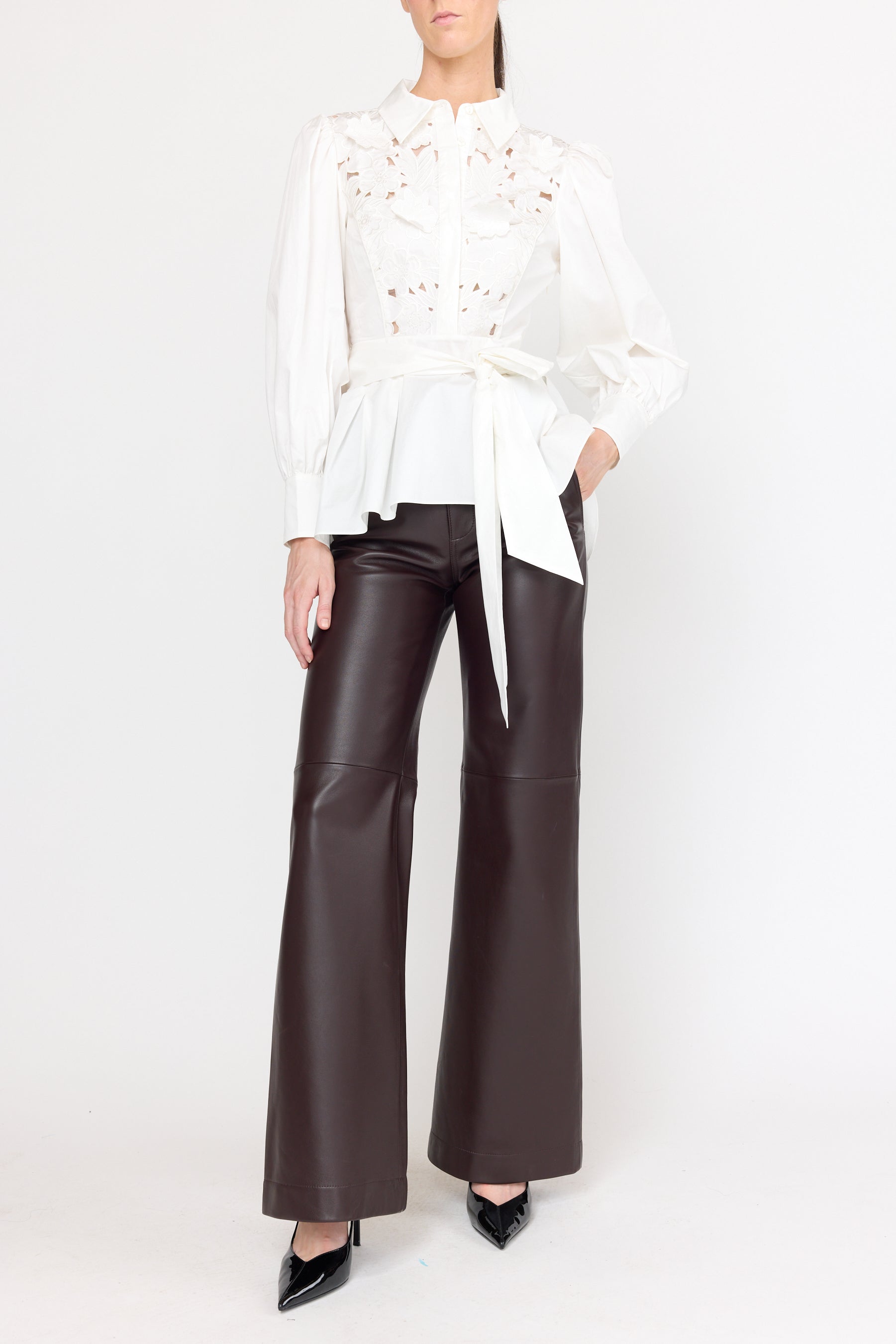 Mazzara Top - Eggshell