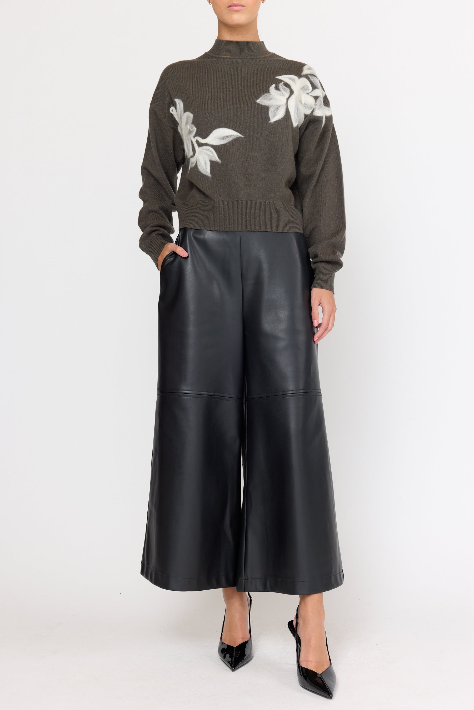 Utah Sweater - Moonshadow Olive