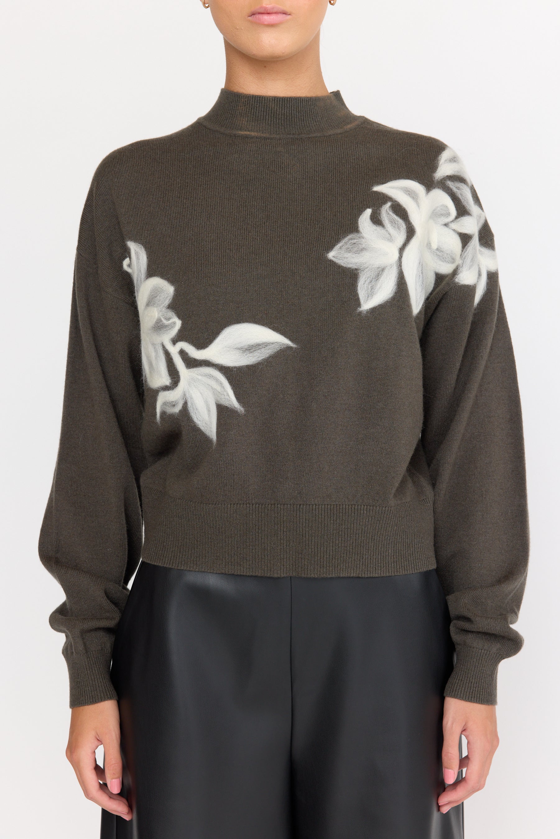Utah Sweater - Moonshadow Olive