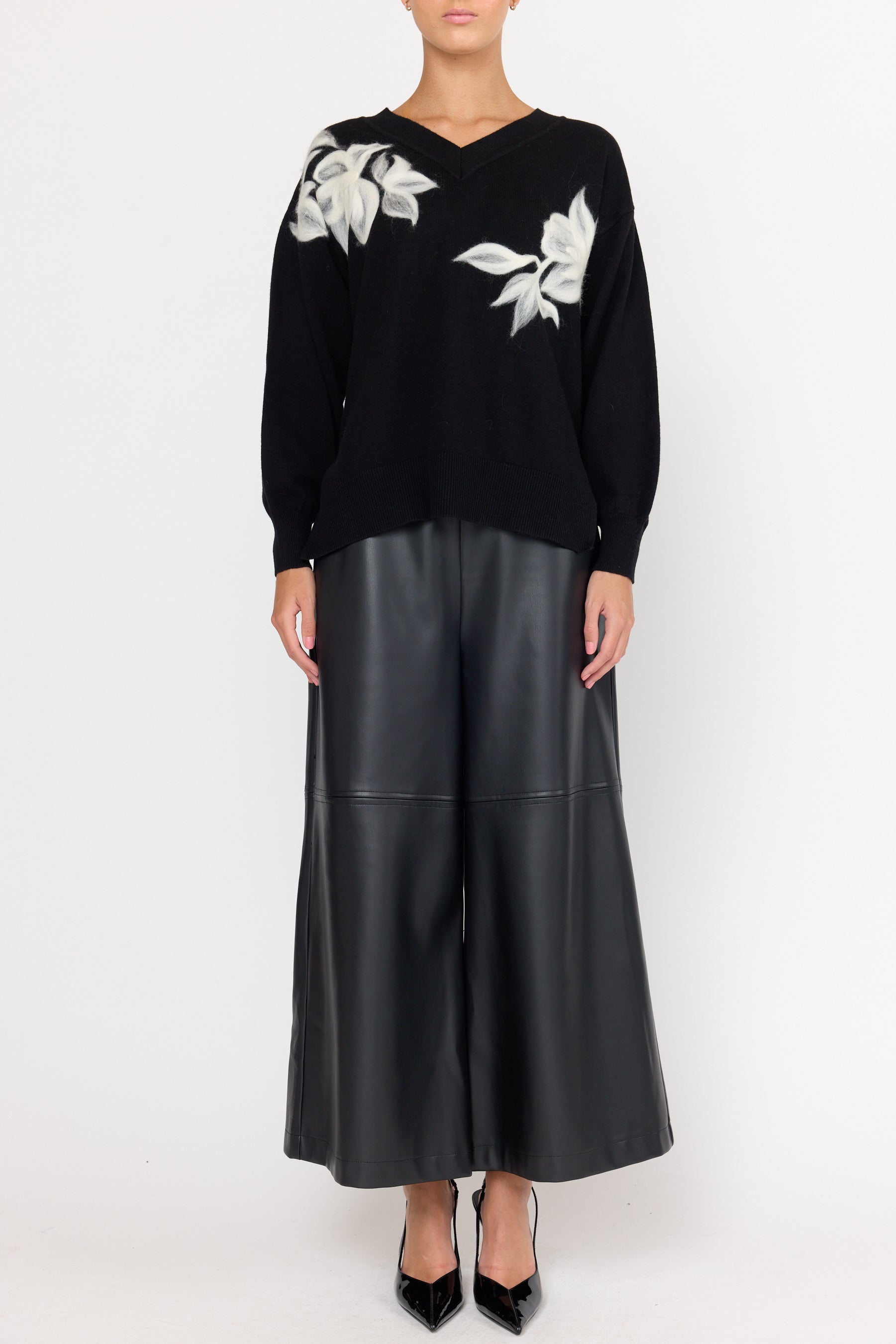 Vivienne Sweater - Moonshadow Noir
