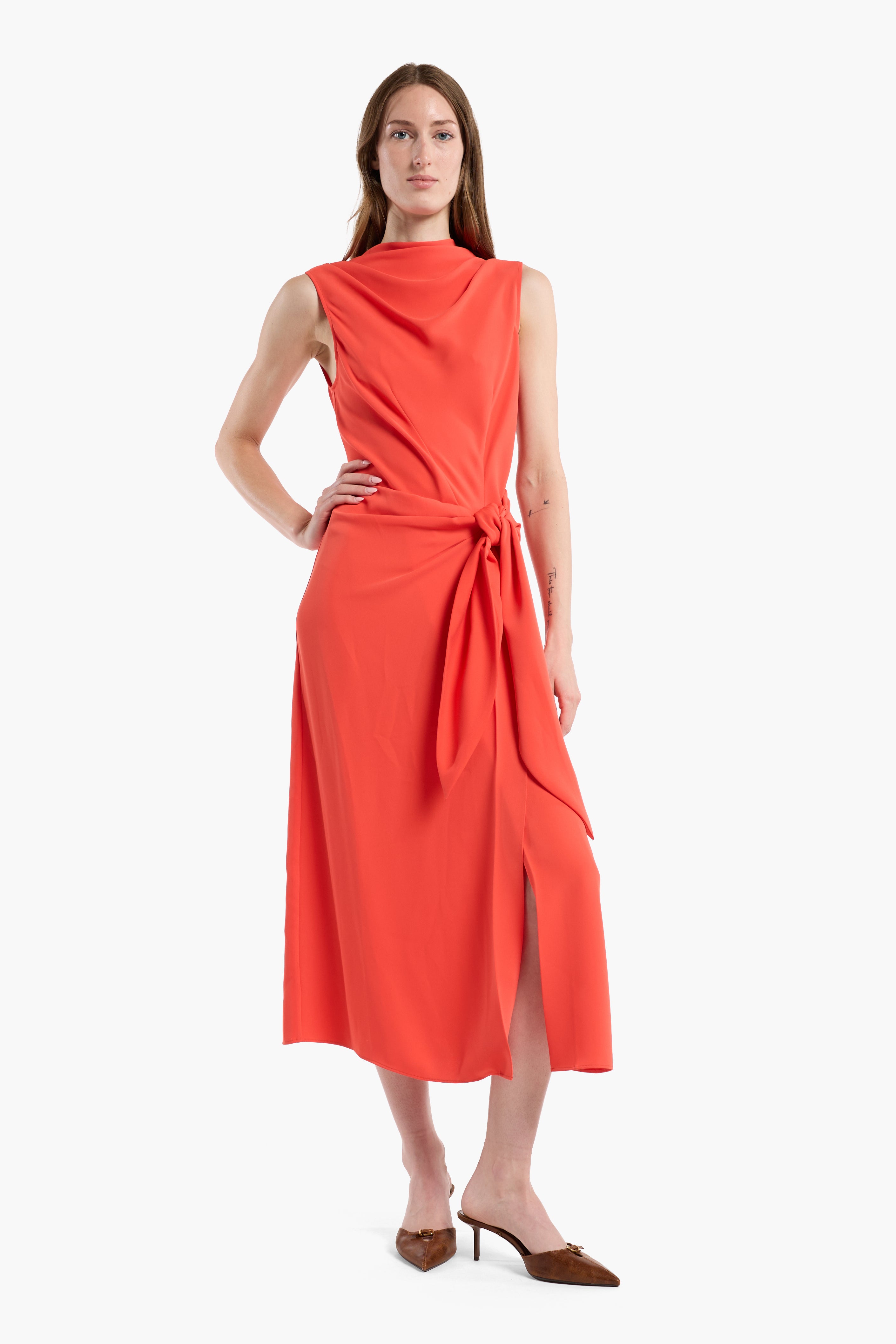 Kona Dress - Papaya