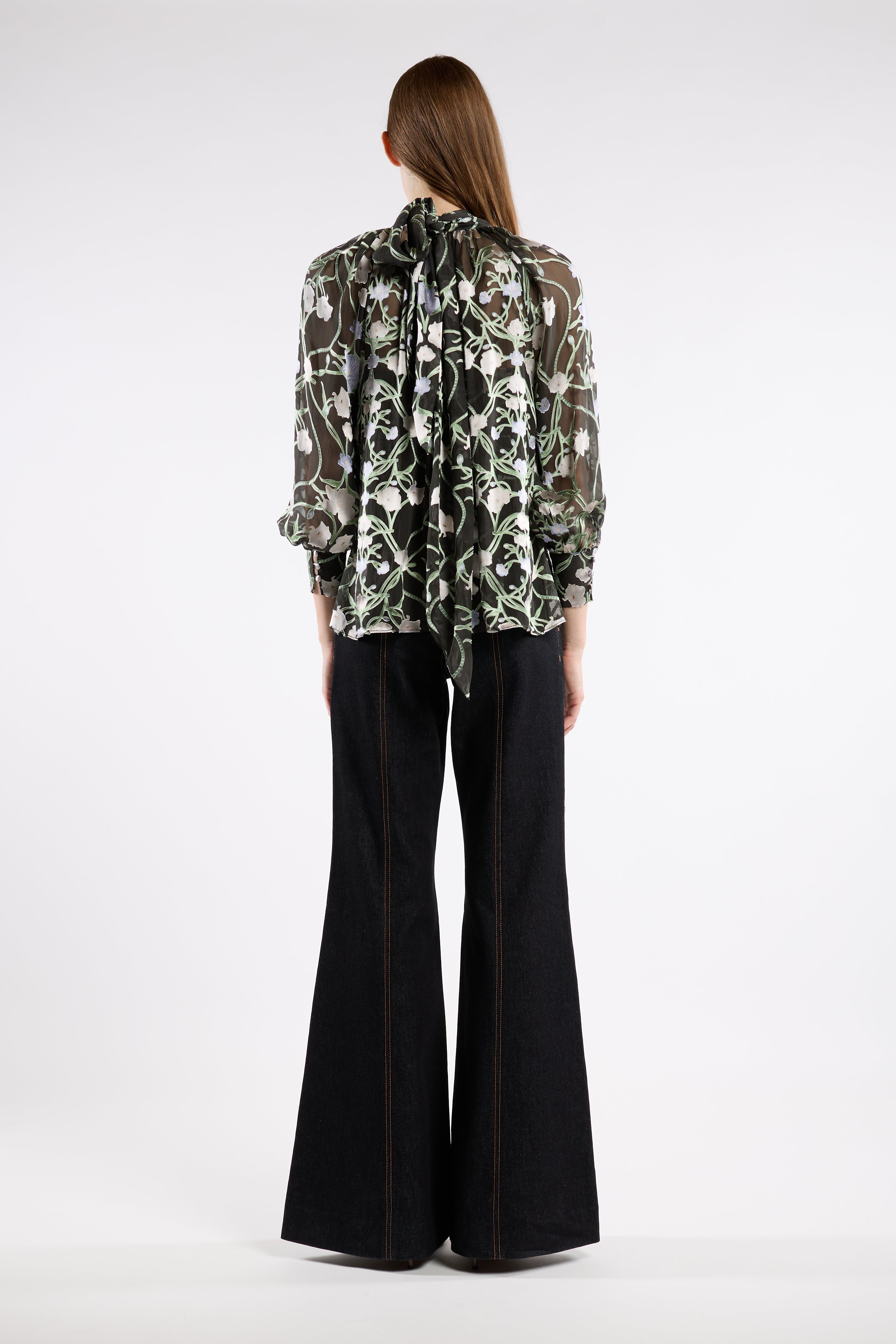 Beatrice Blouse - Winter Orchid