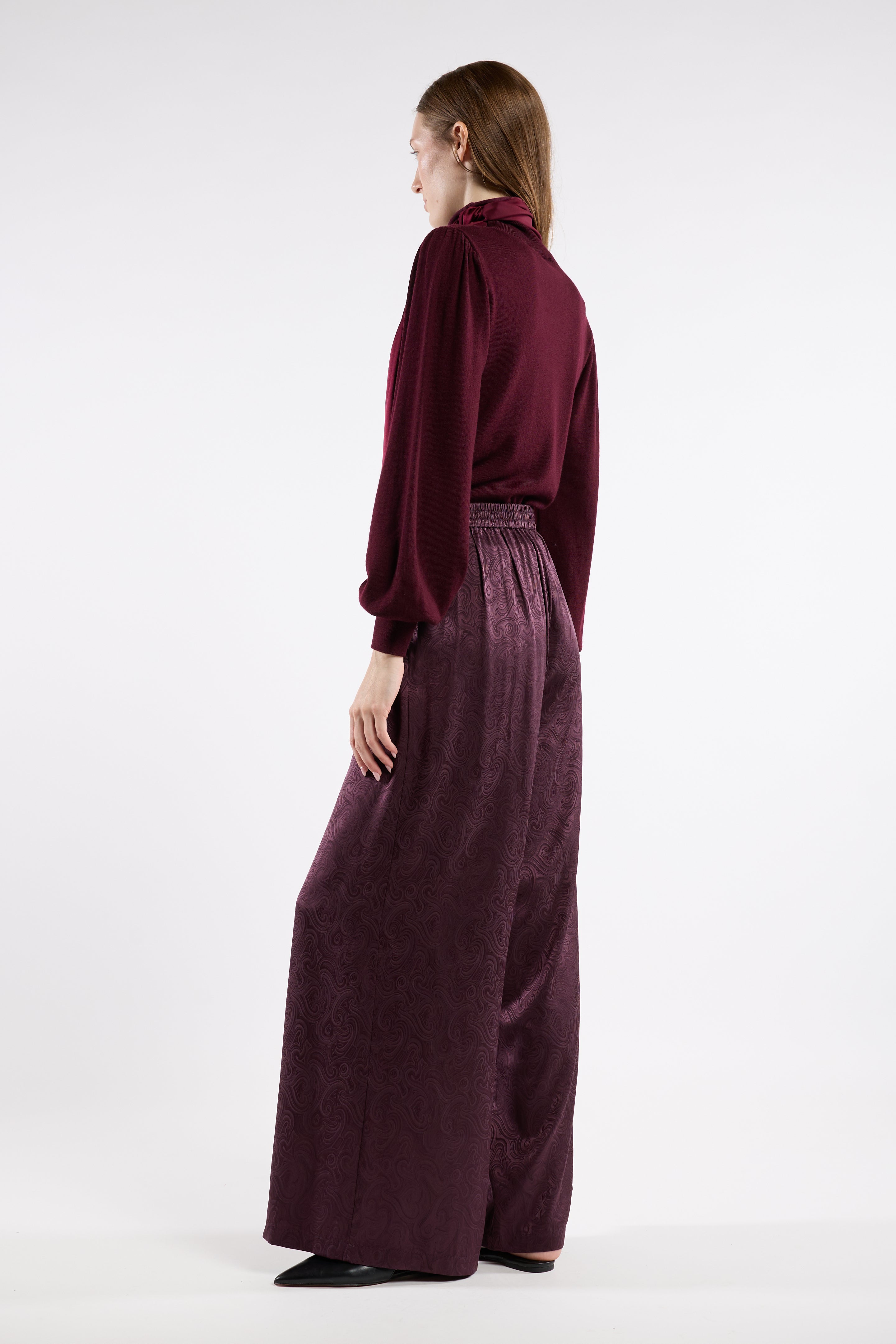 Verona Sweater - Cabernet