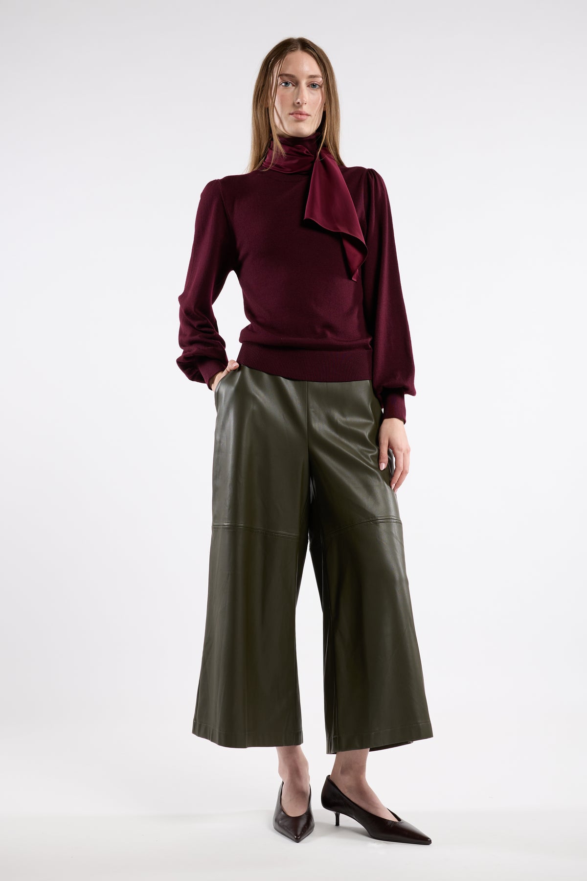 Verona Sweater - Cabernet