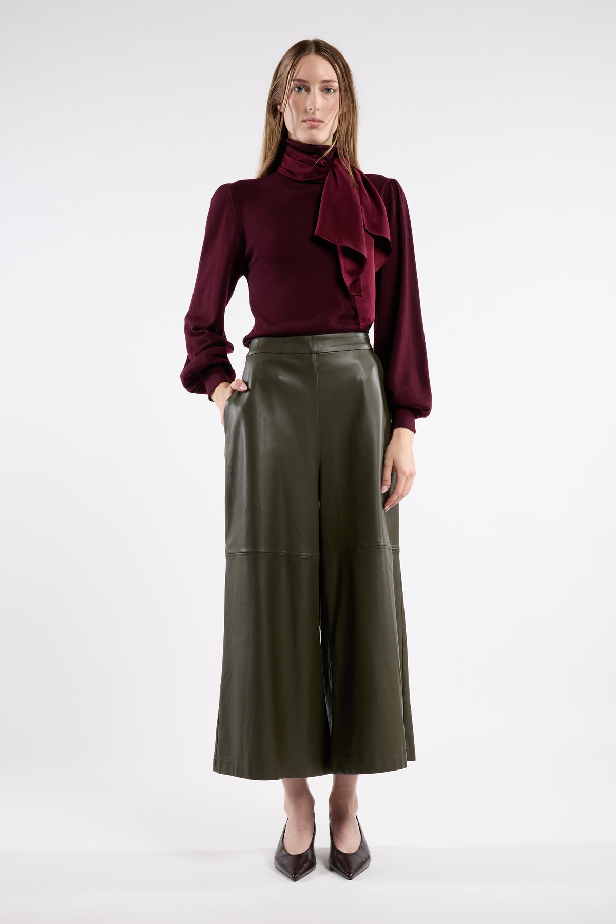 Verona Sweater - Cabernet