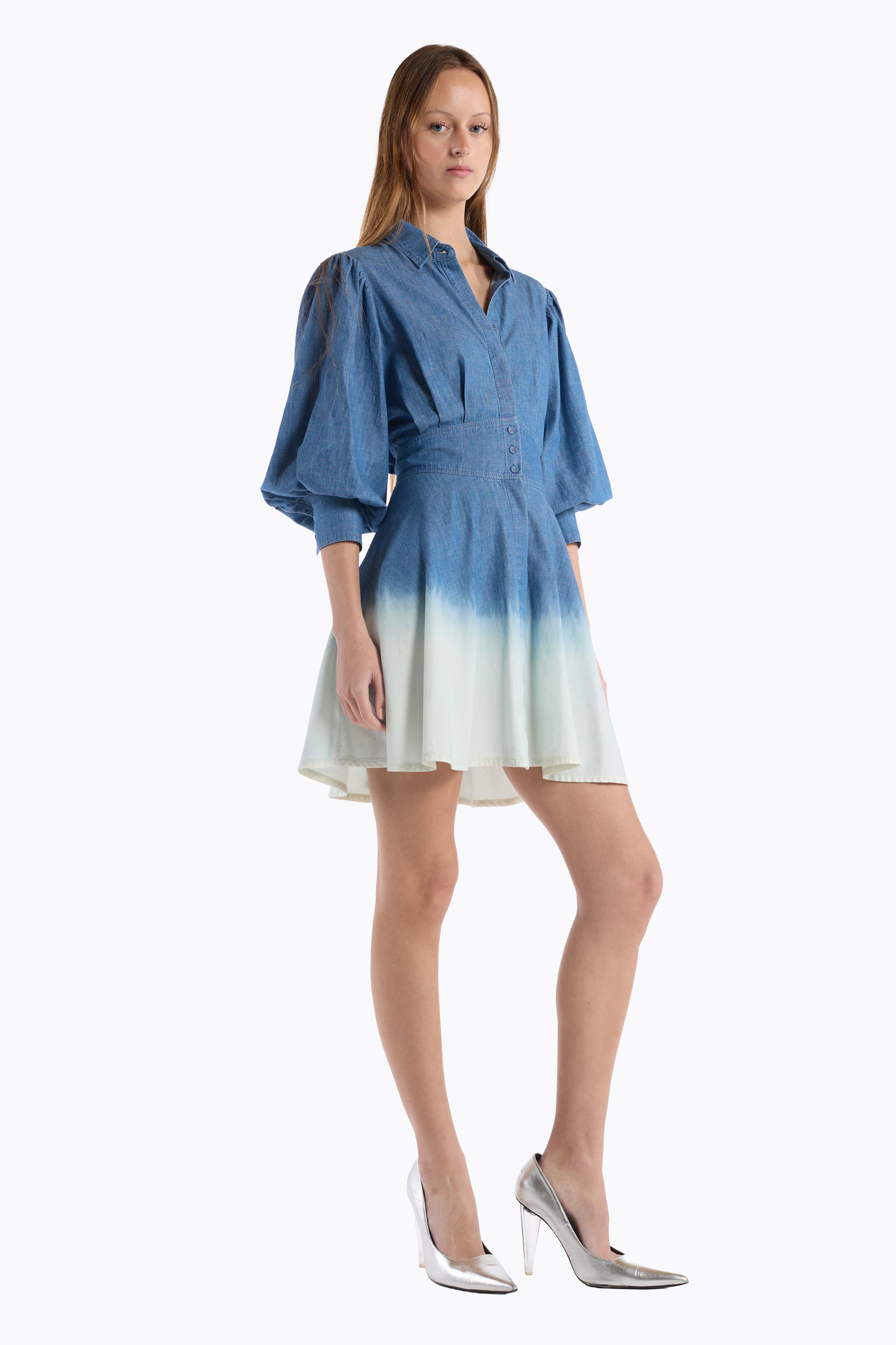 Roxanne Dress - Indigo Dip