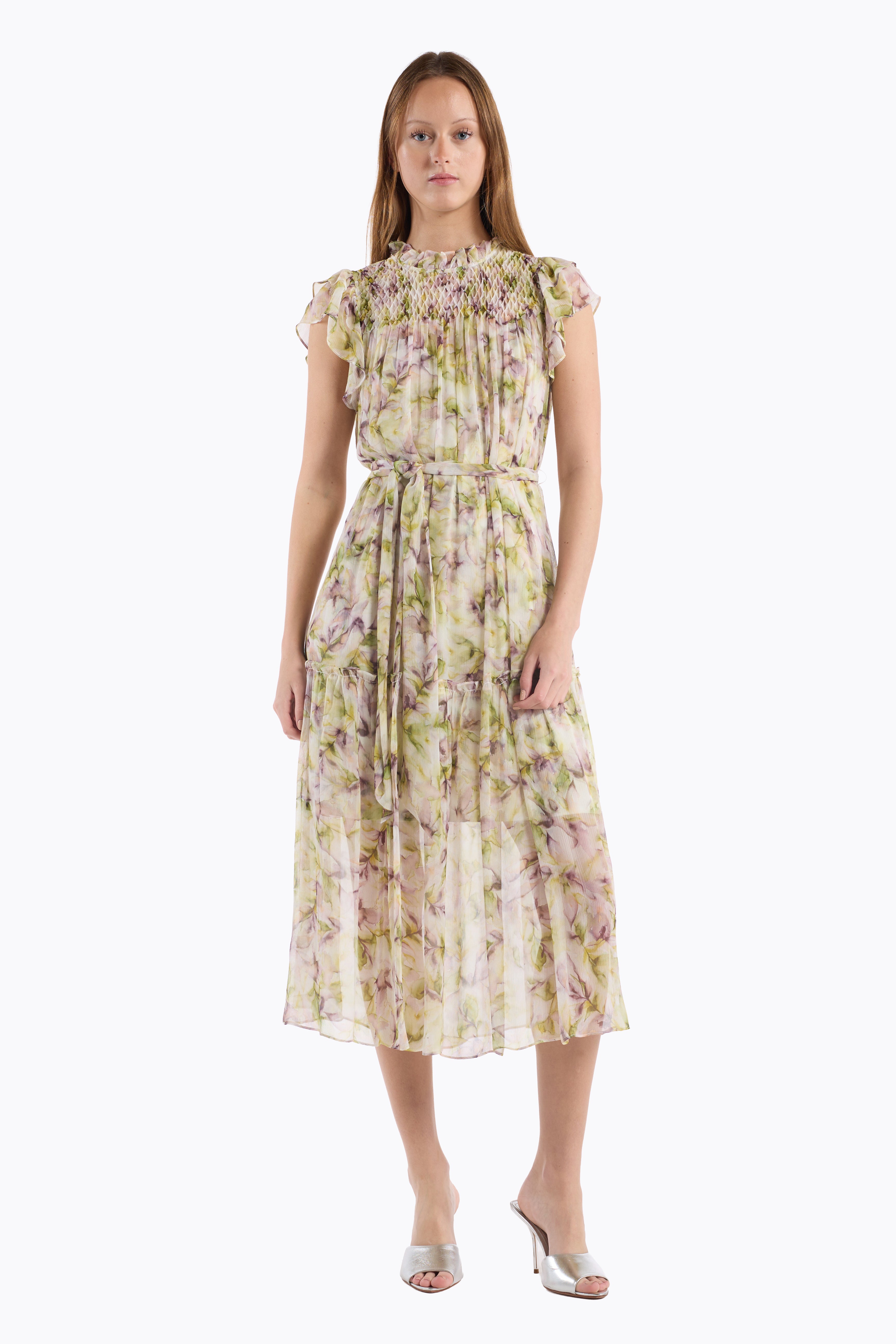 Vera Dress - Wisteria Glow