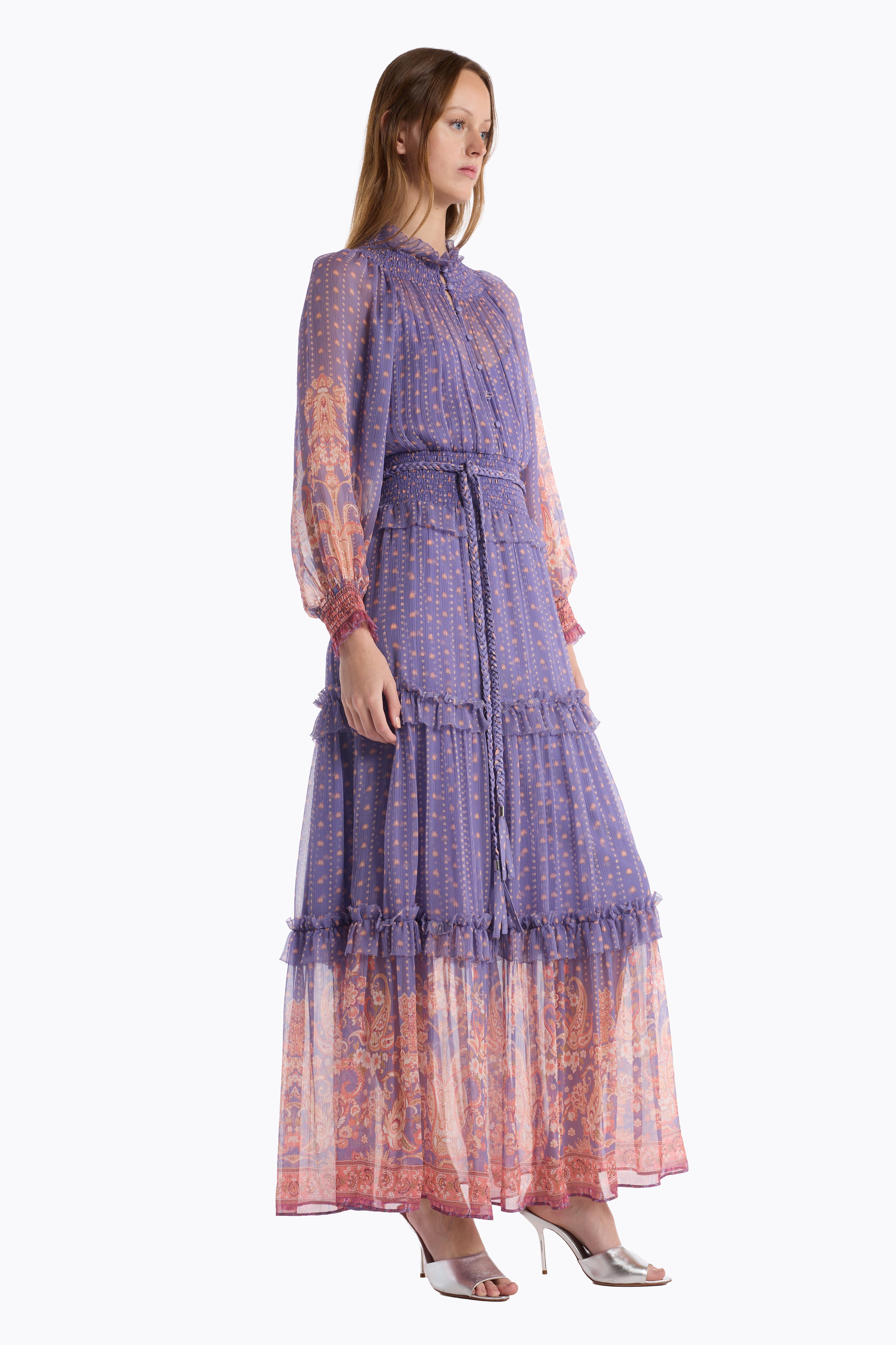 Florence Dress - Iris Filigree