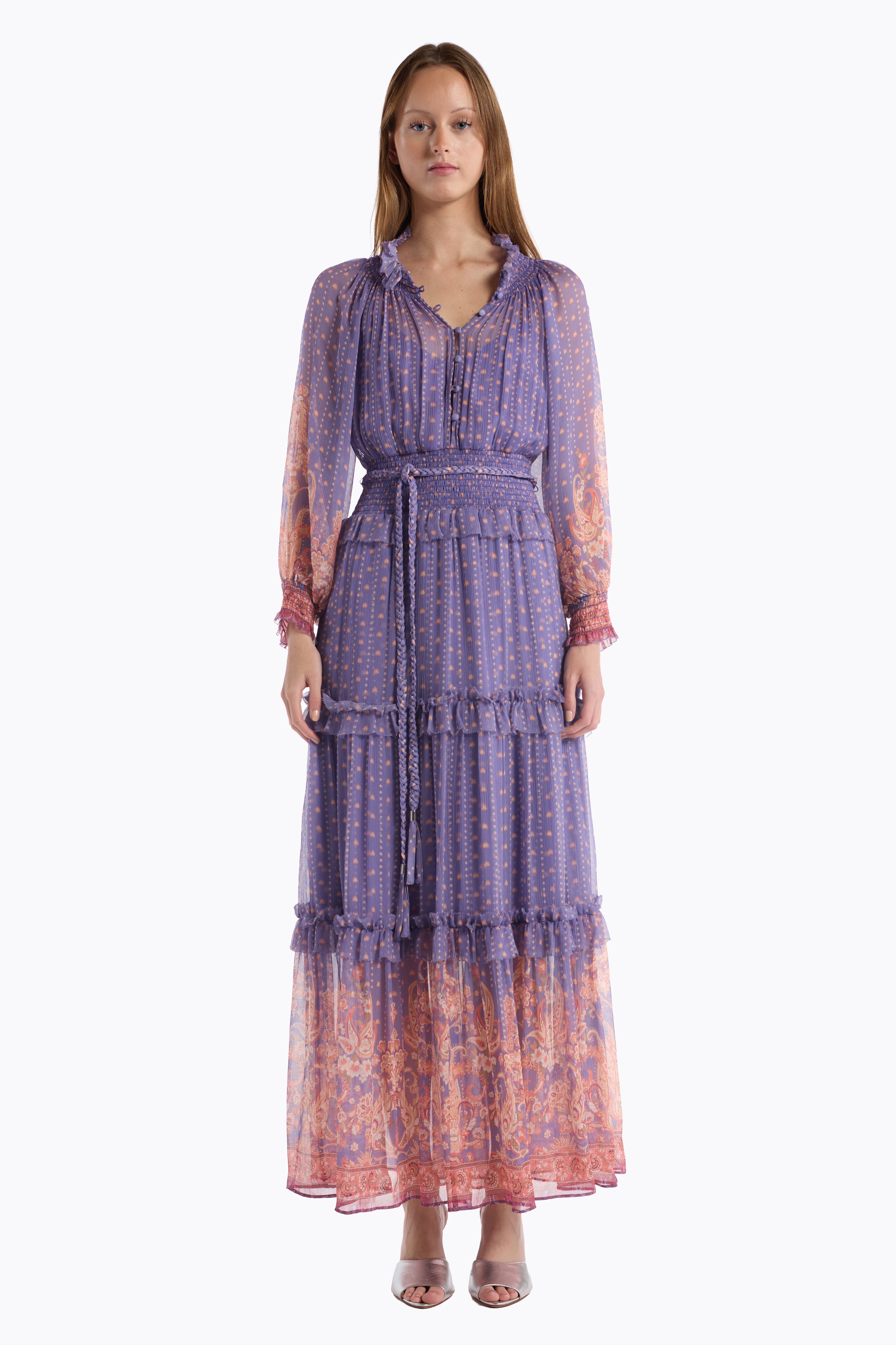 Florence Dress - Iris Filigree