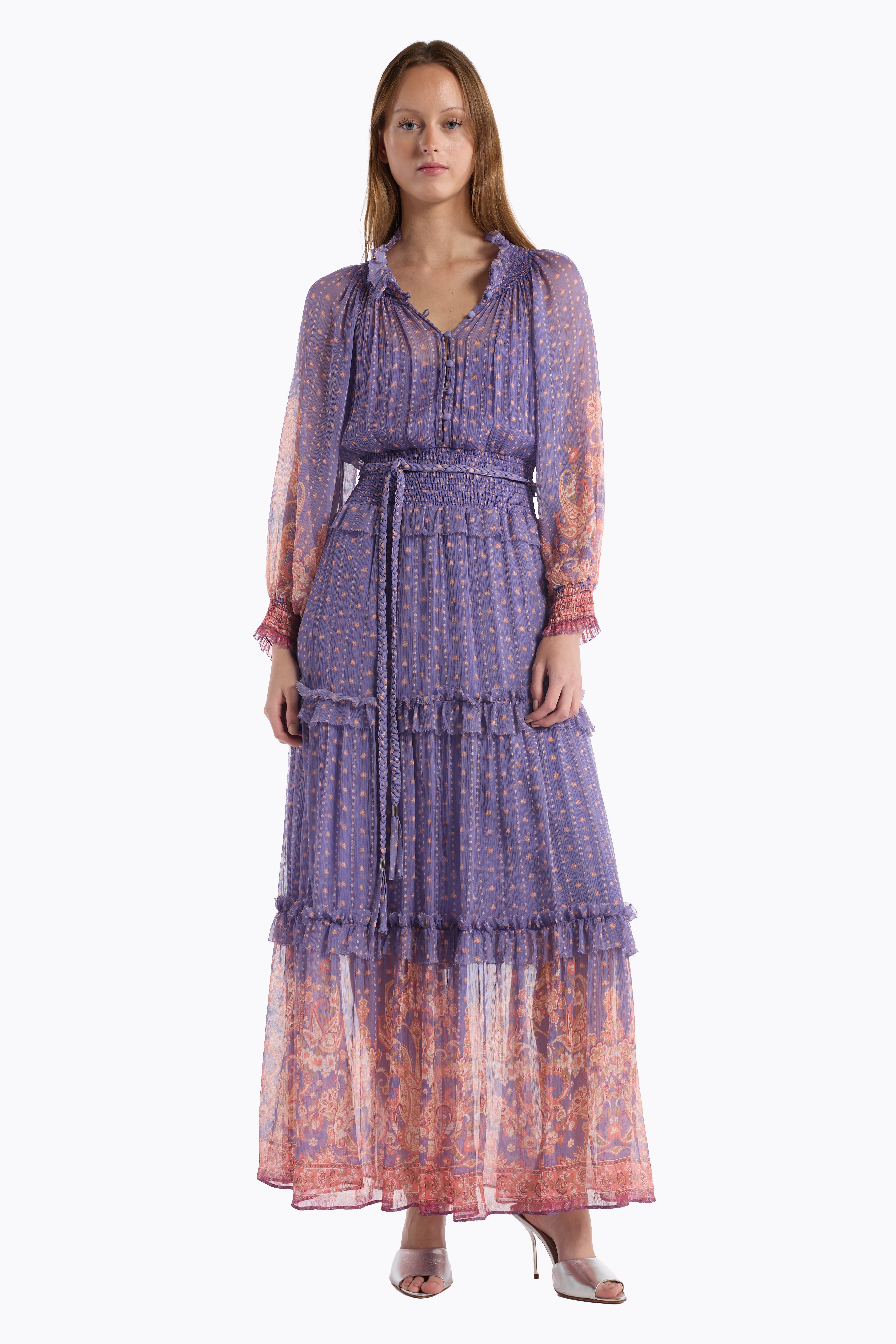 Florence Dress - Iris Filigree