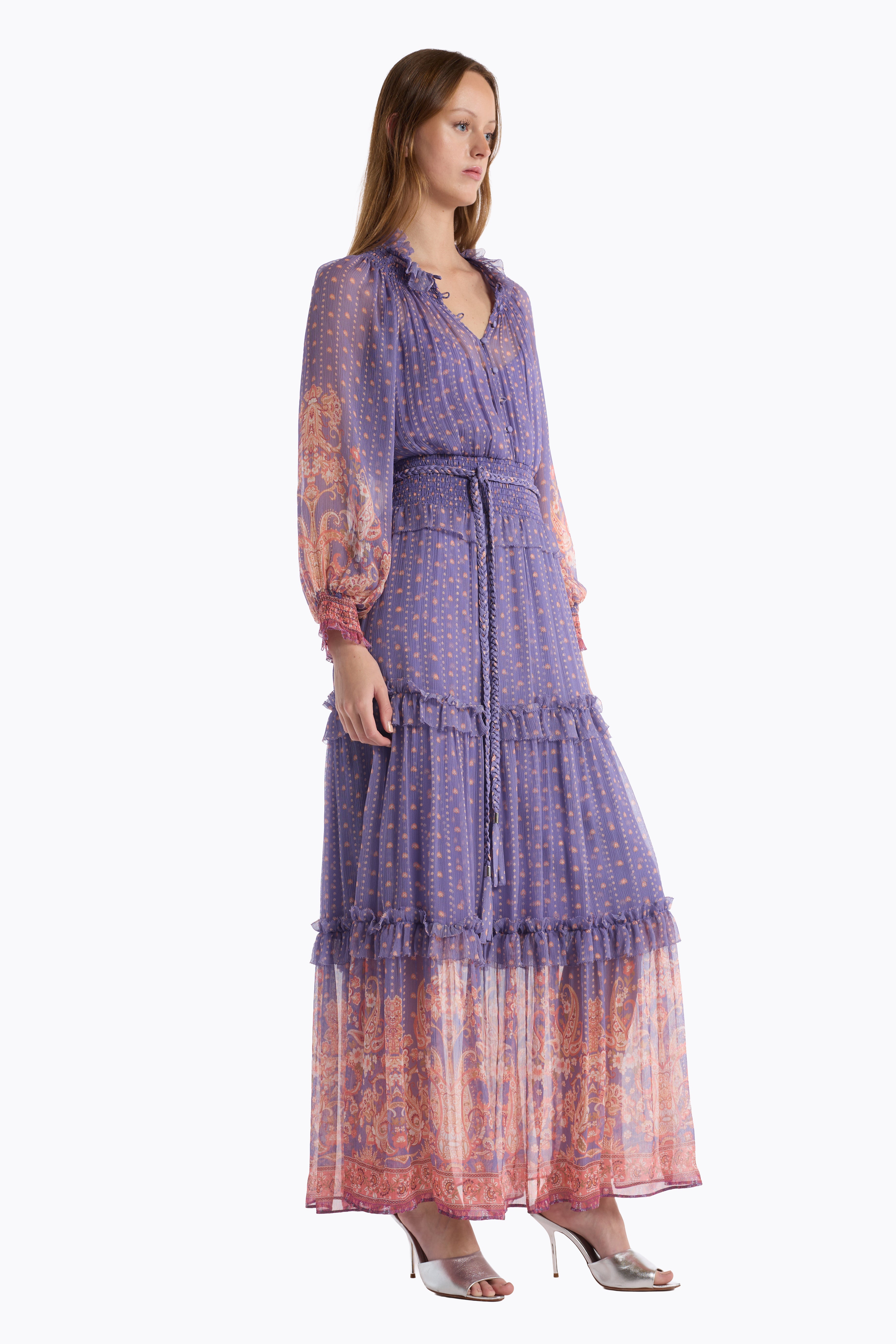Florence Dress - Iris Filigree