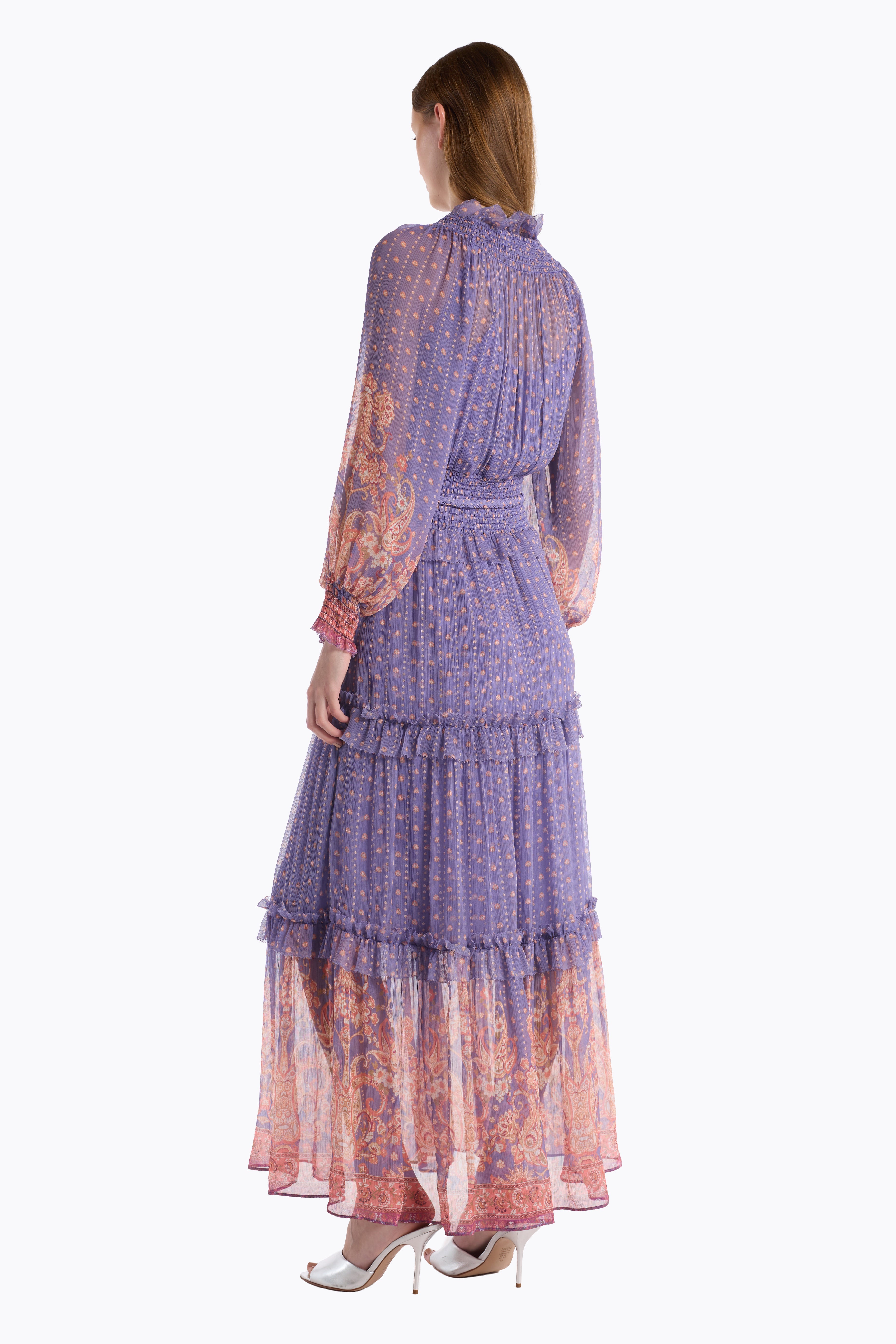Florence Dress - Iris Filigree