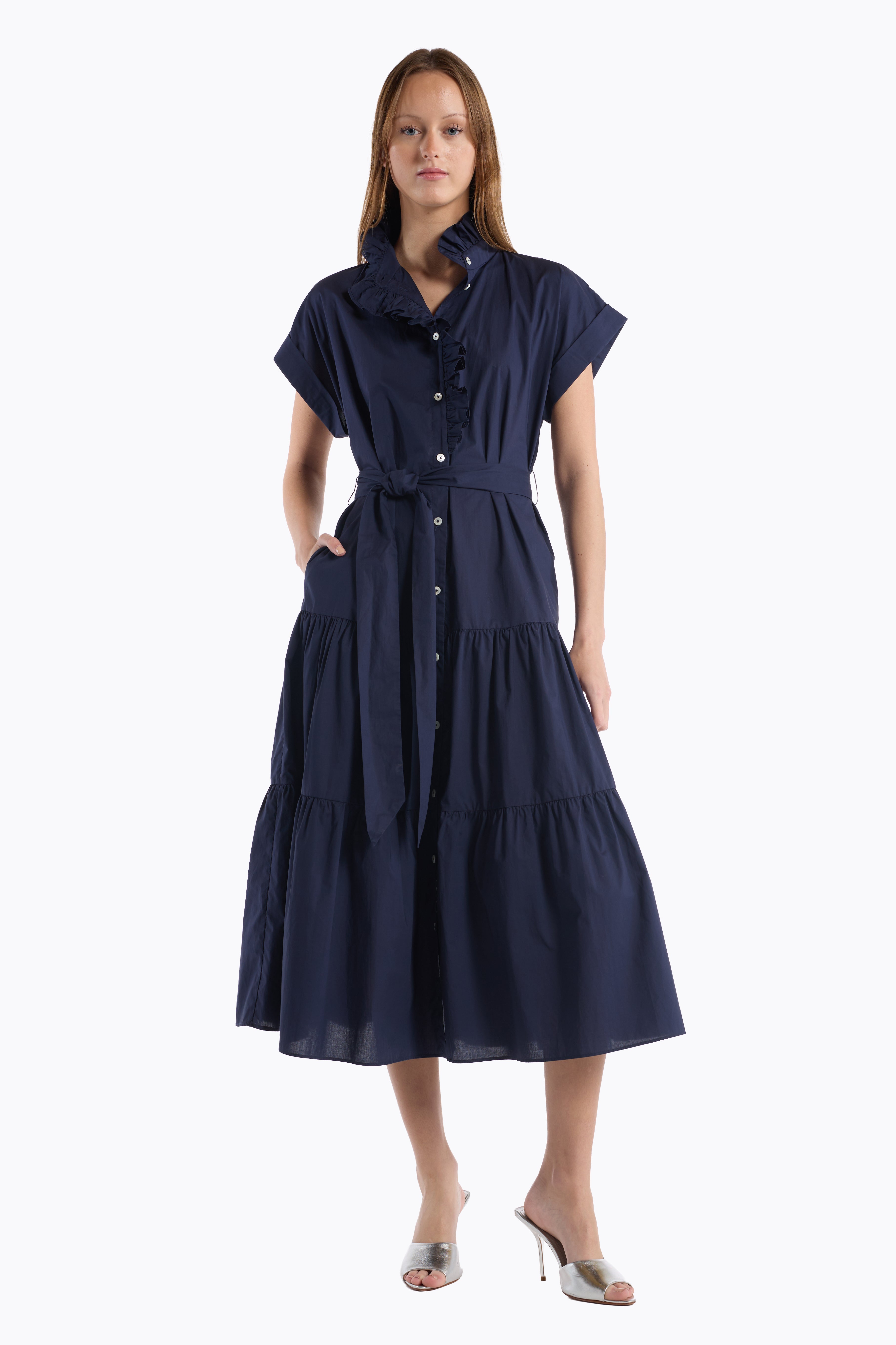 Jonah Dress - Navy