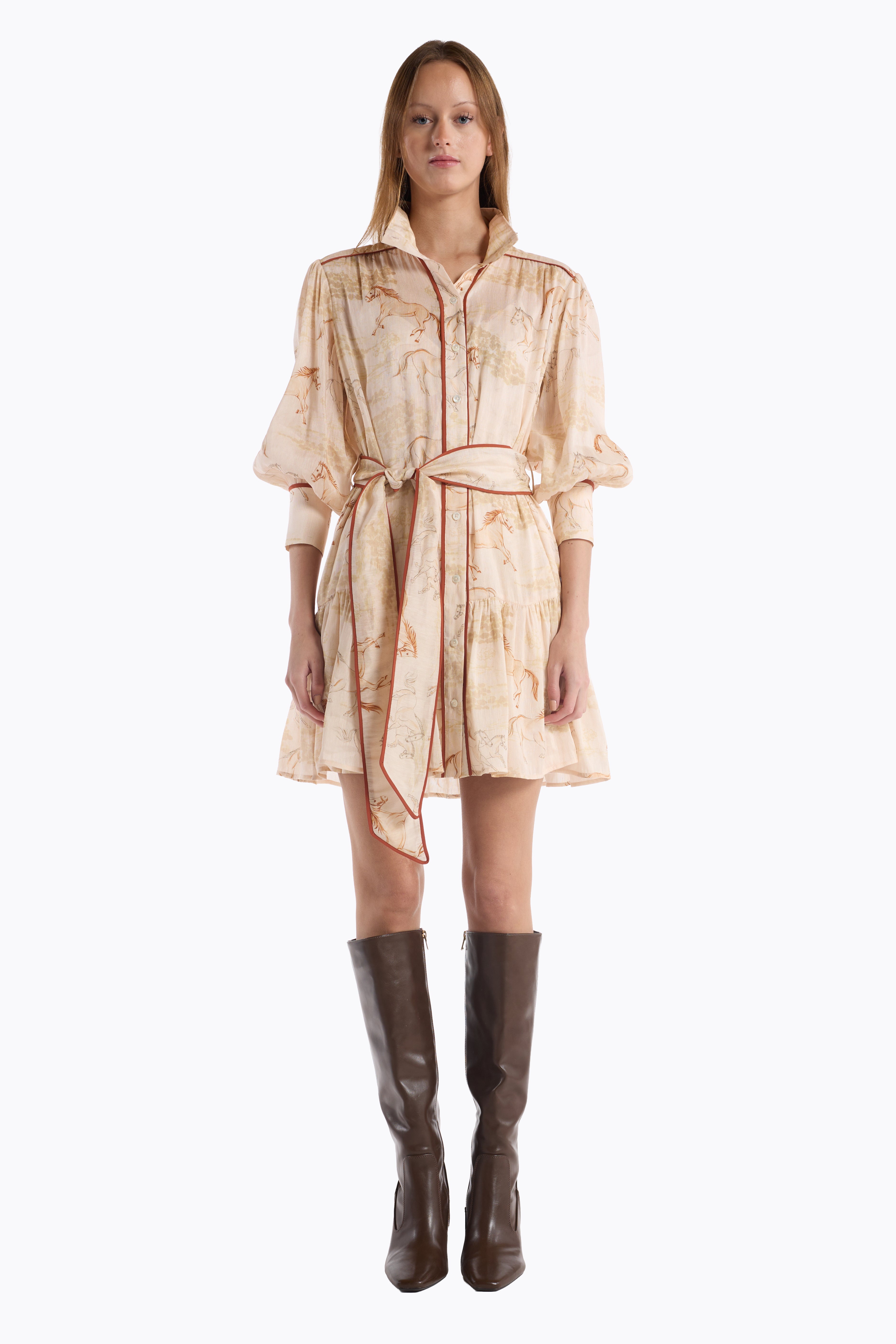 Emi Dress - Desert Mustang