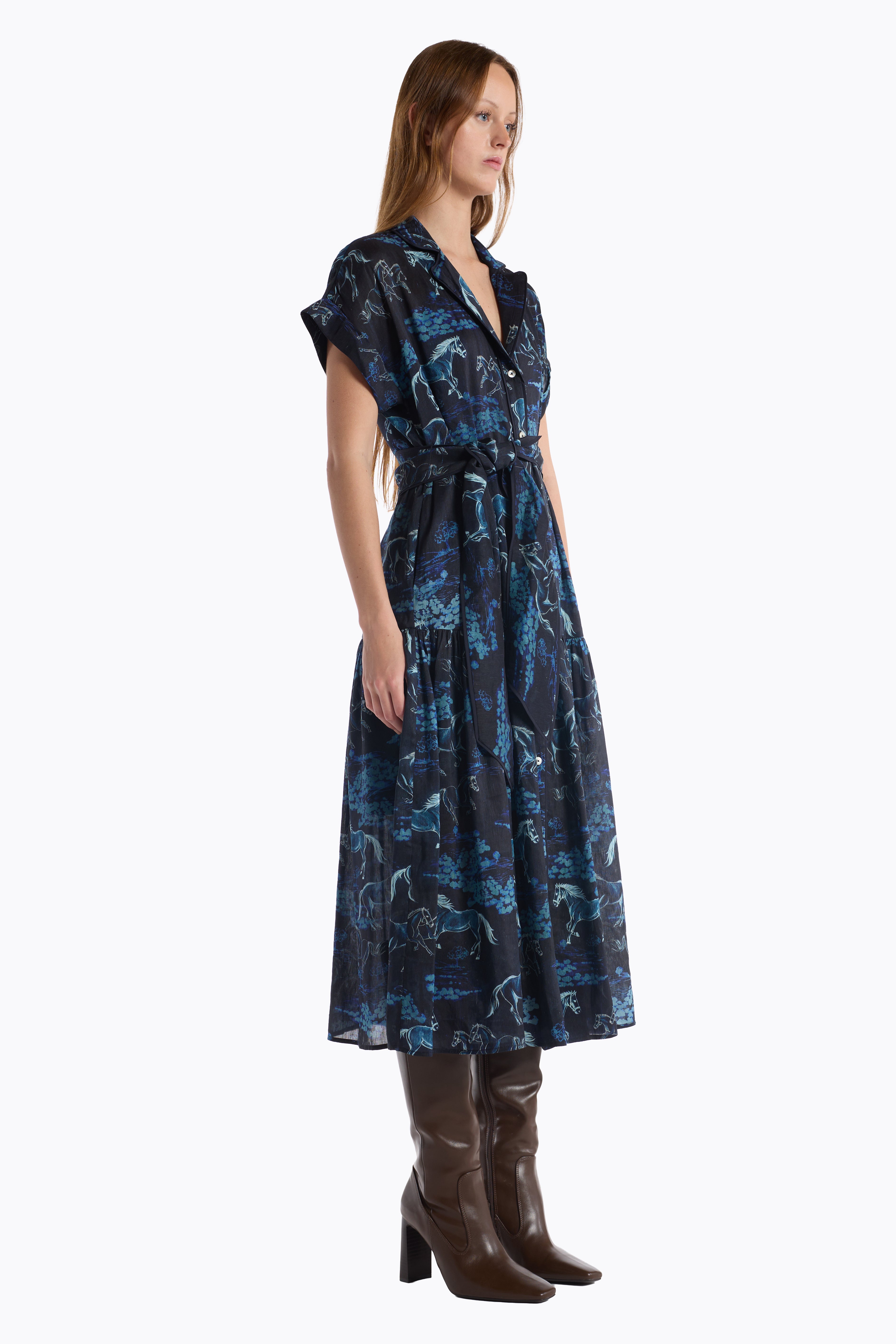 Estella Dress - Moonlit Mustang