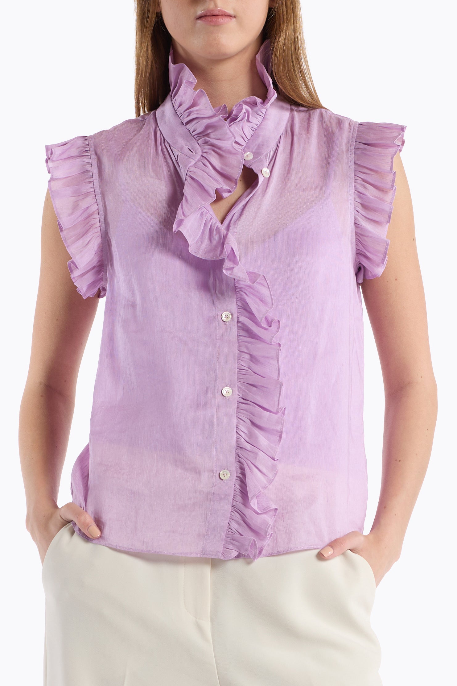 Marfa Top - Lilac