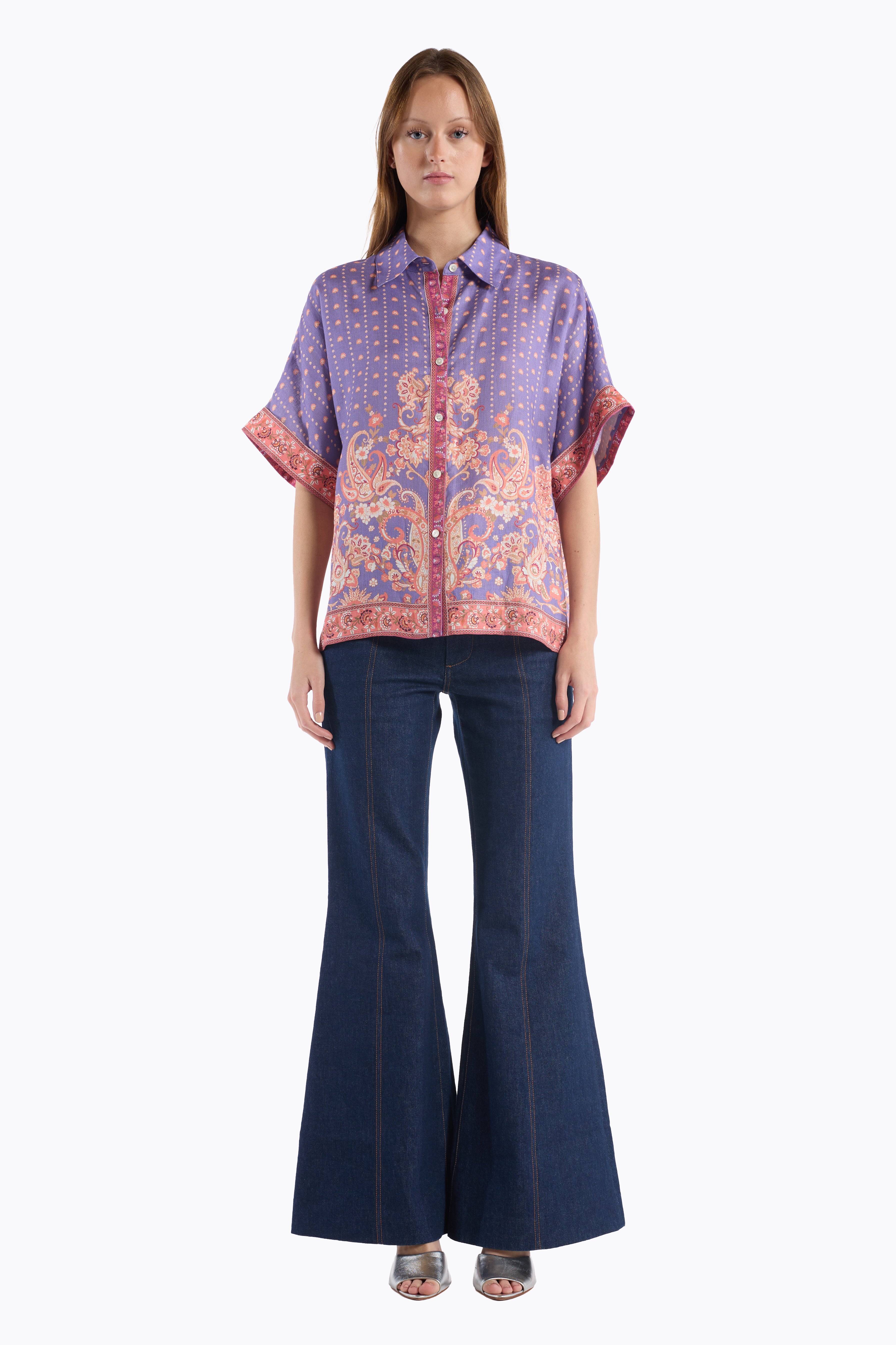 Rosa Top - Iris Filigree