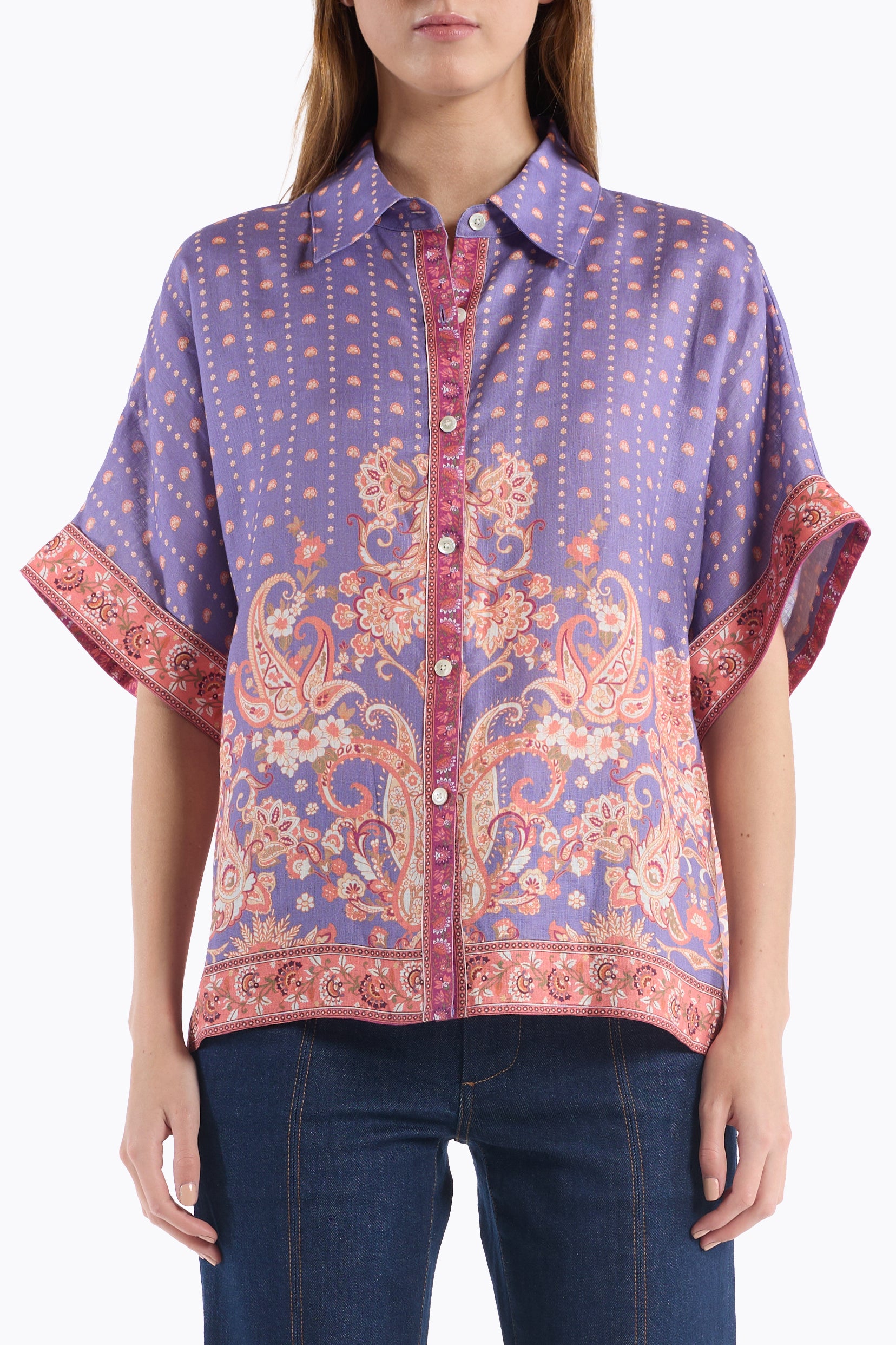 Rosa Top - Iris Filigree