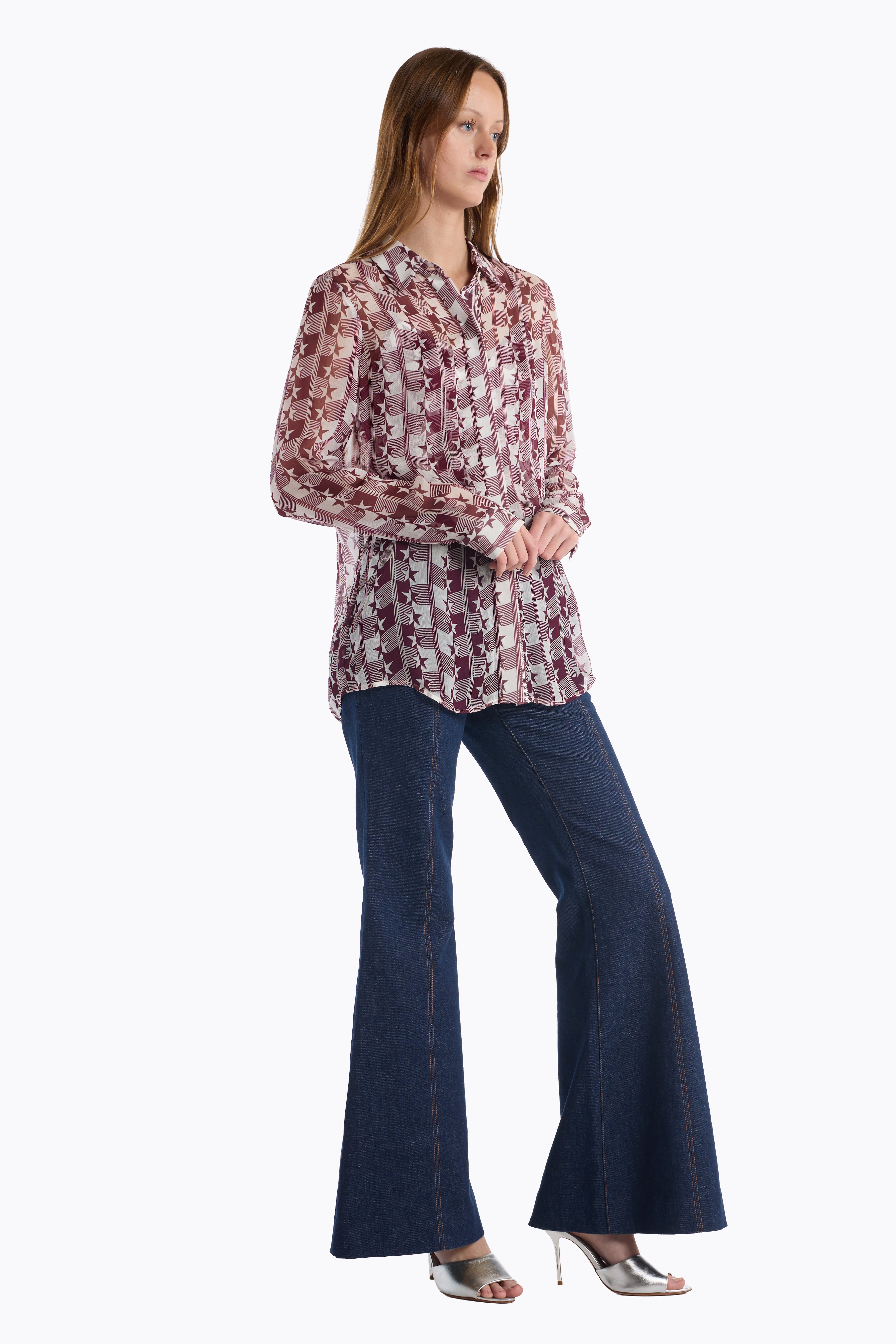 Klein Top - Burgundy Nova