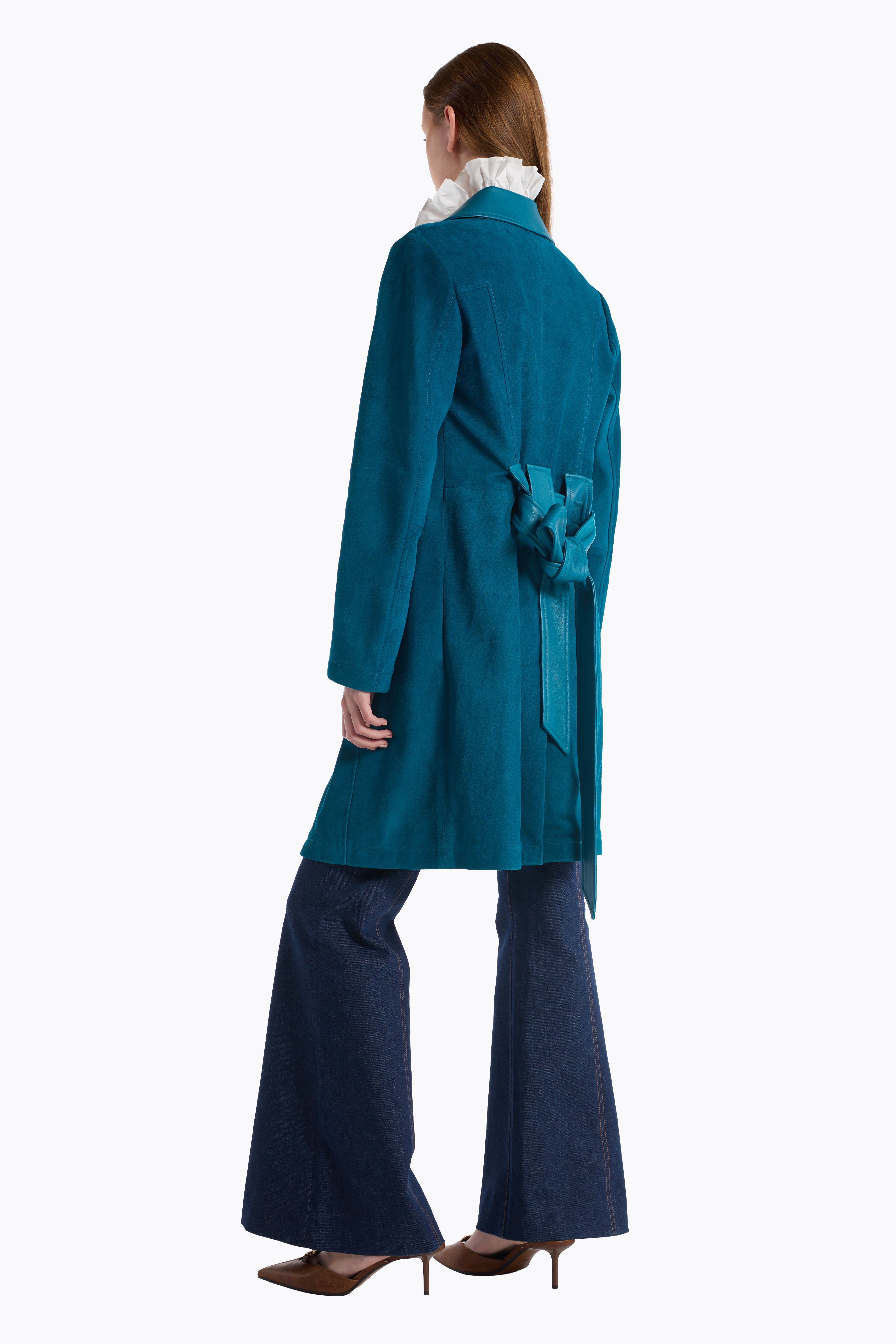 Ricci Coat - Peacock