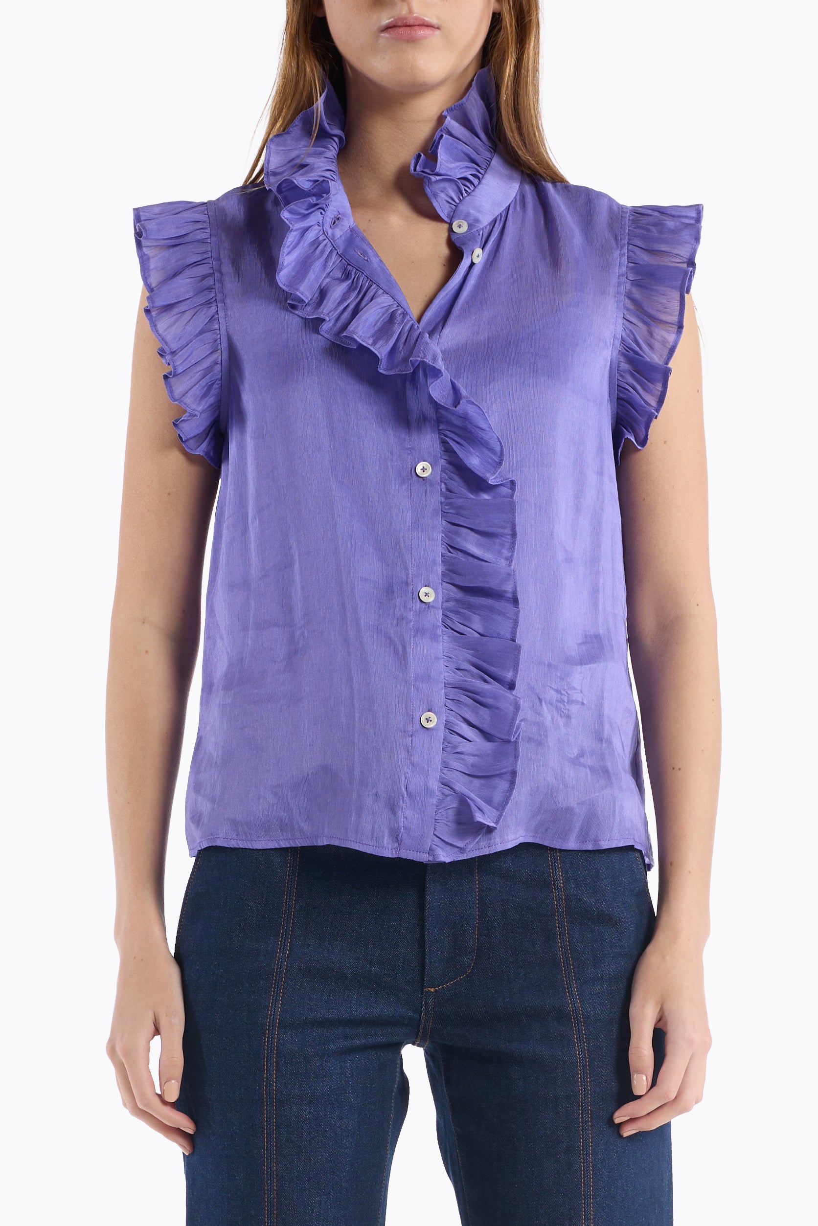 Marfa Top - Sapphire