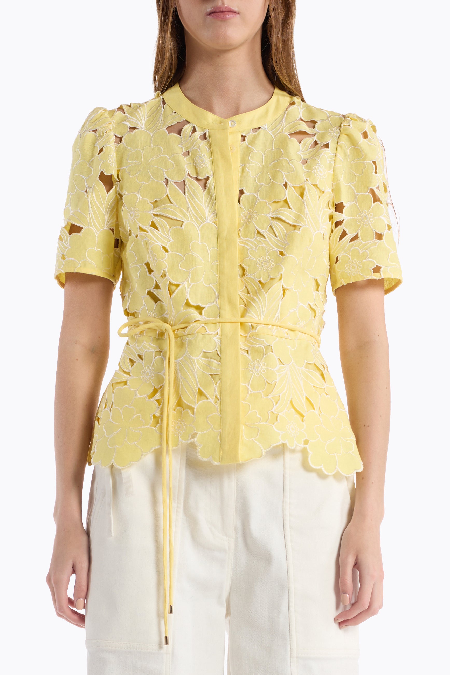 Bree Top - Lemon Magnolia
