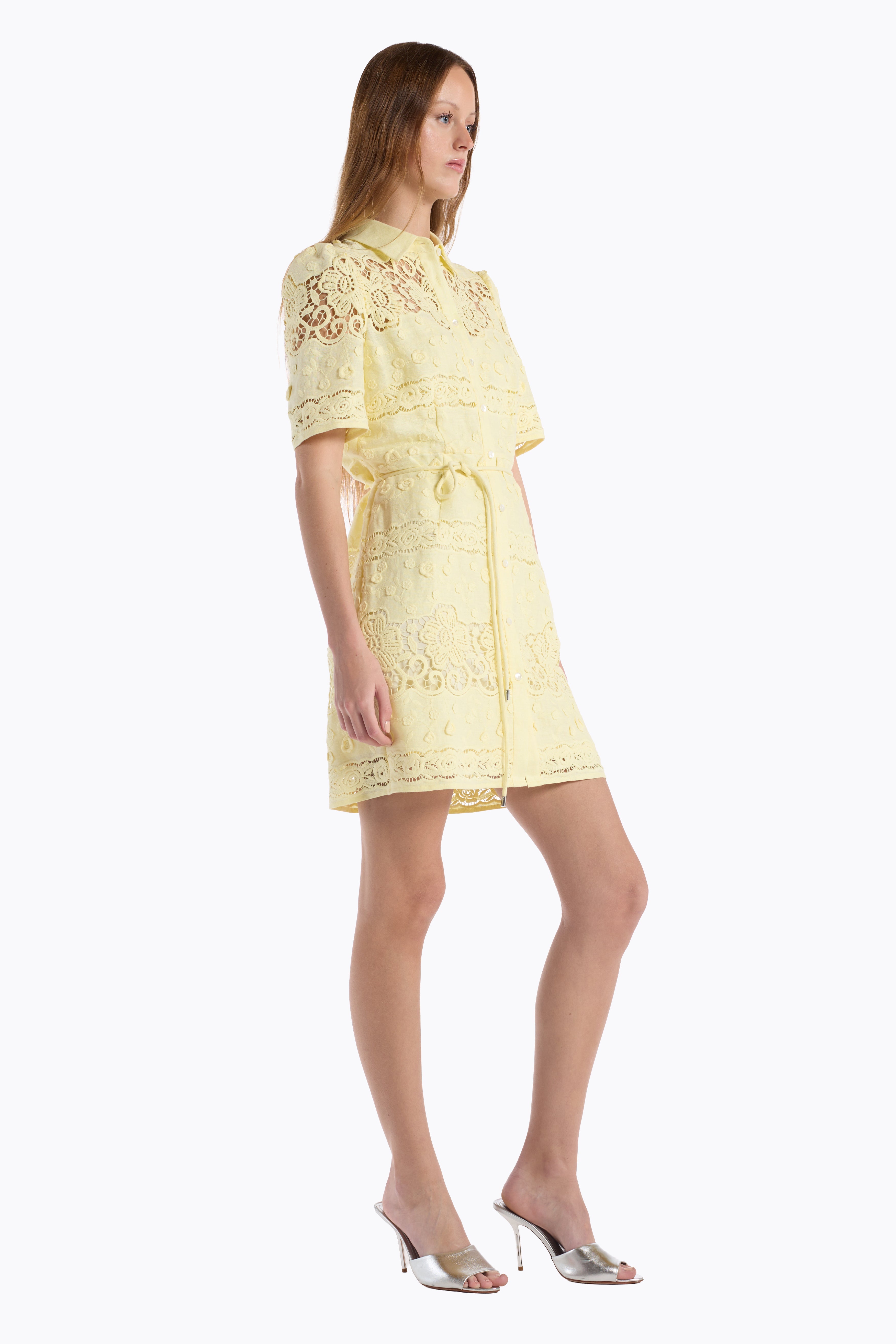 Valencia Dress - Yellow