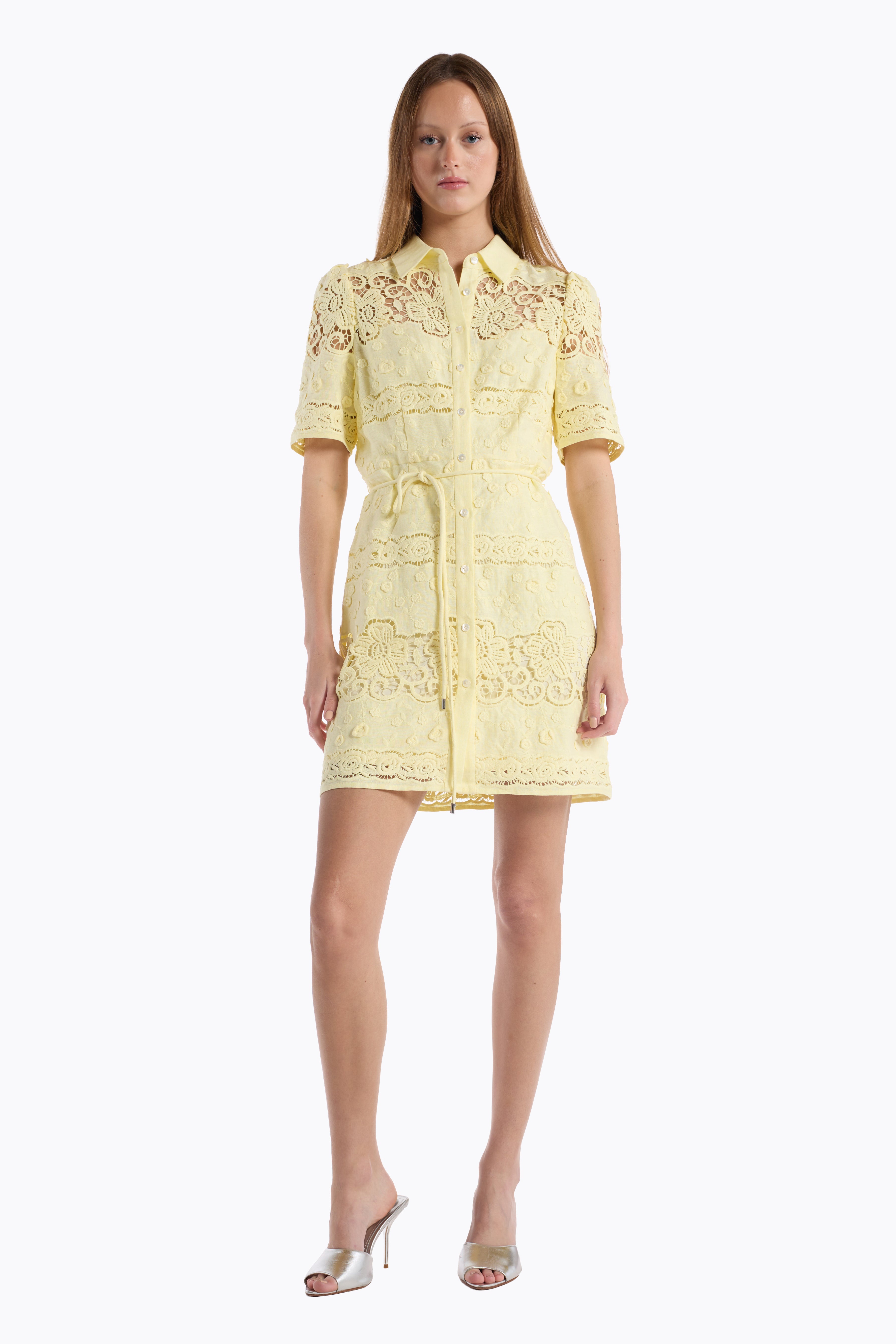 Valencia Dress - Yellow
