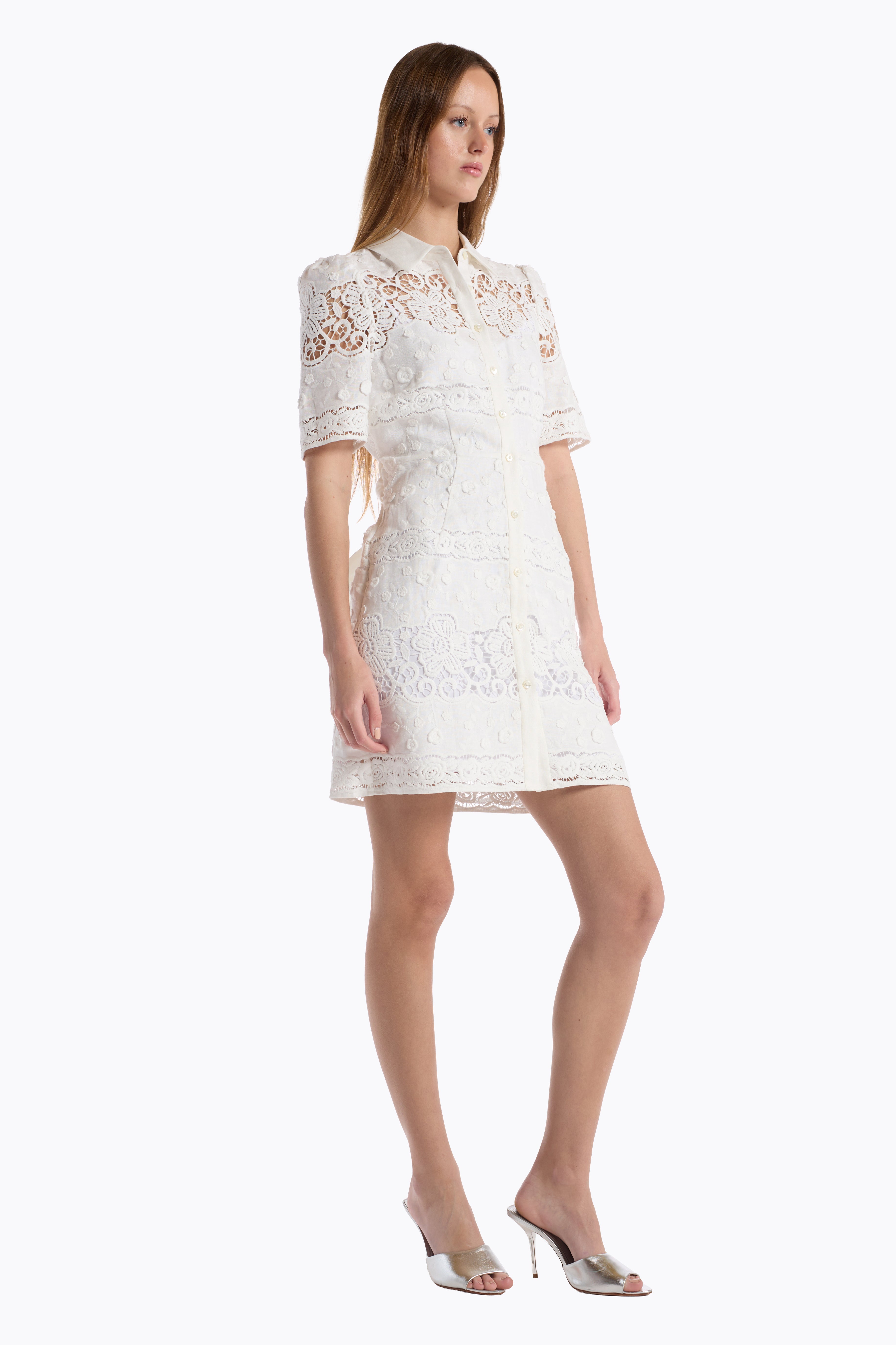 Valencia Dress - White
